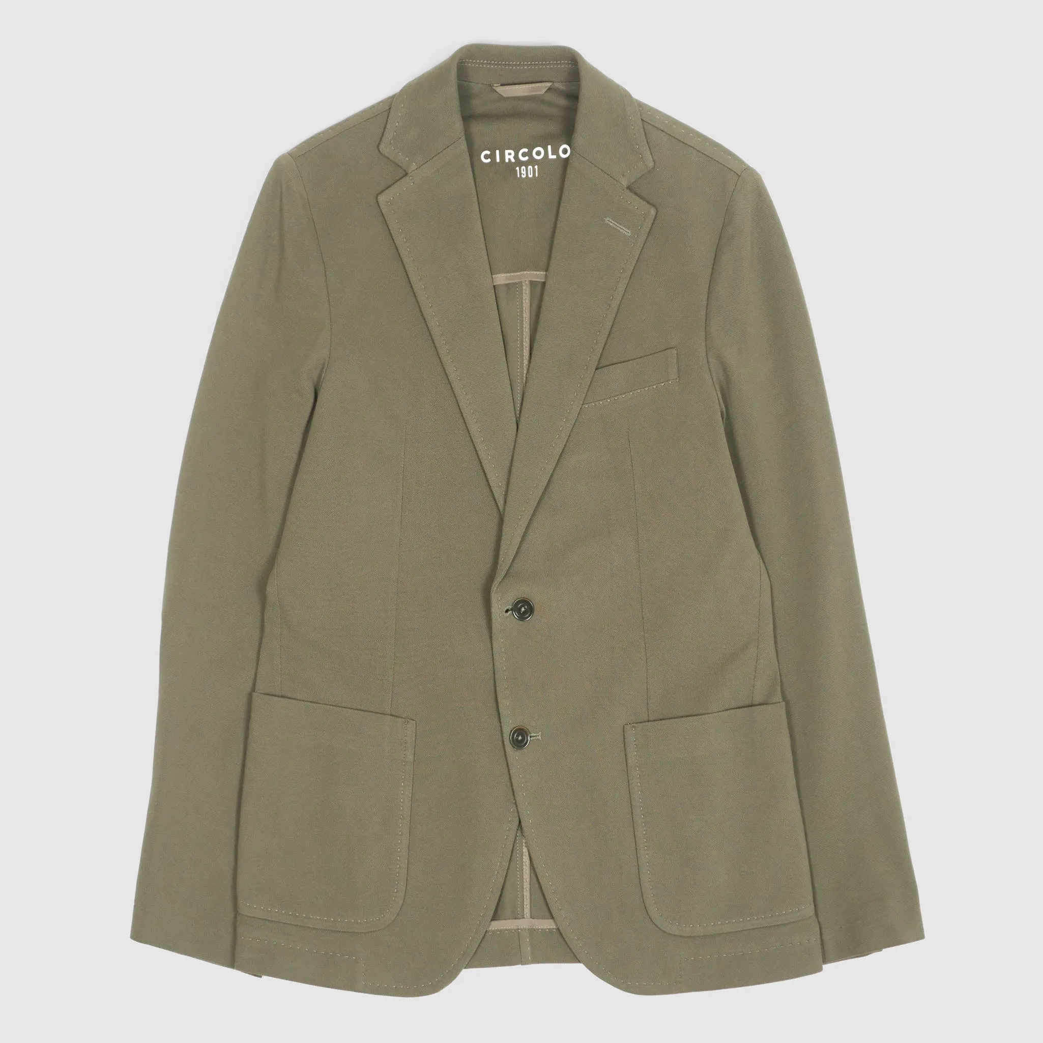 Circolo 1901 Easy To Wear Men's Piquet Blazer sold by DeeCee style