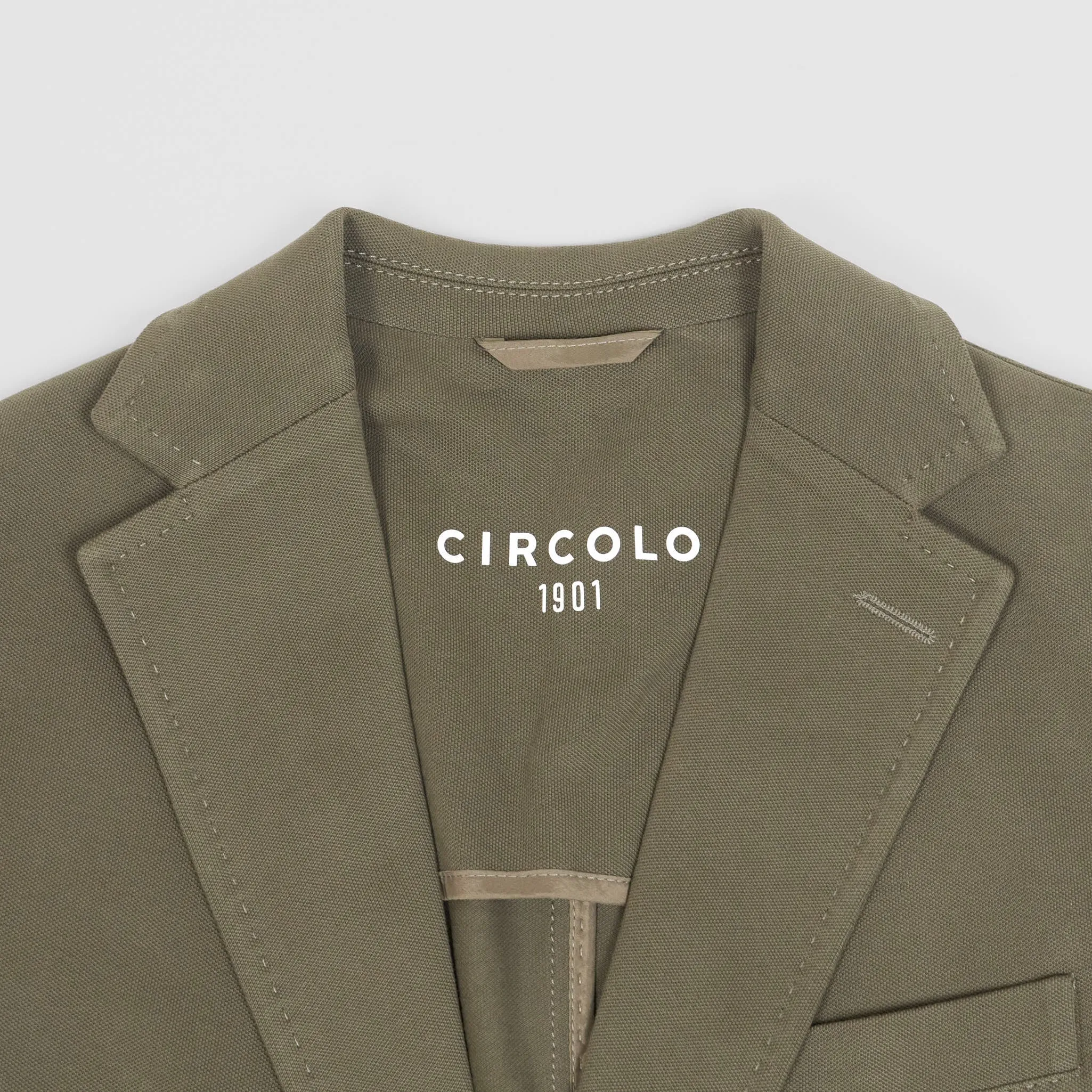 Circolo 1901 Easy To Wear Men's Piquet Blazer sold by DeeCee style product image thumbnail 4