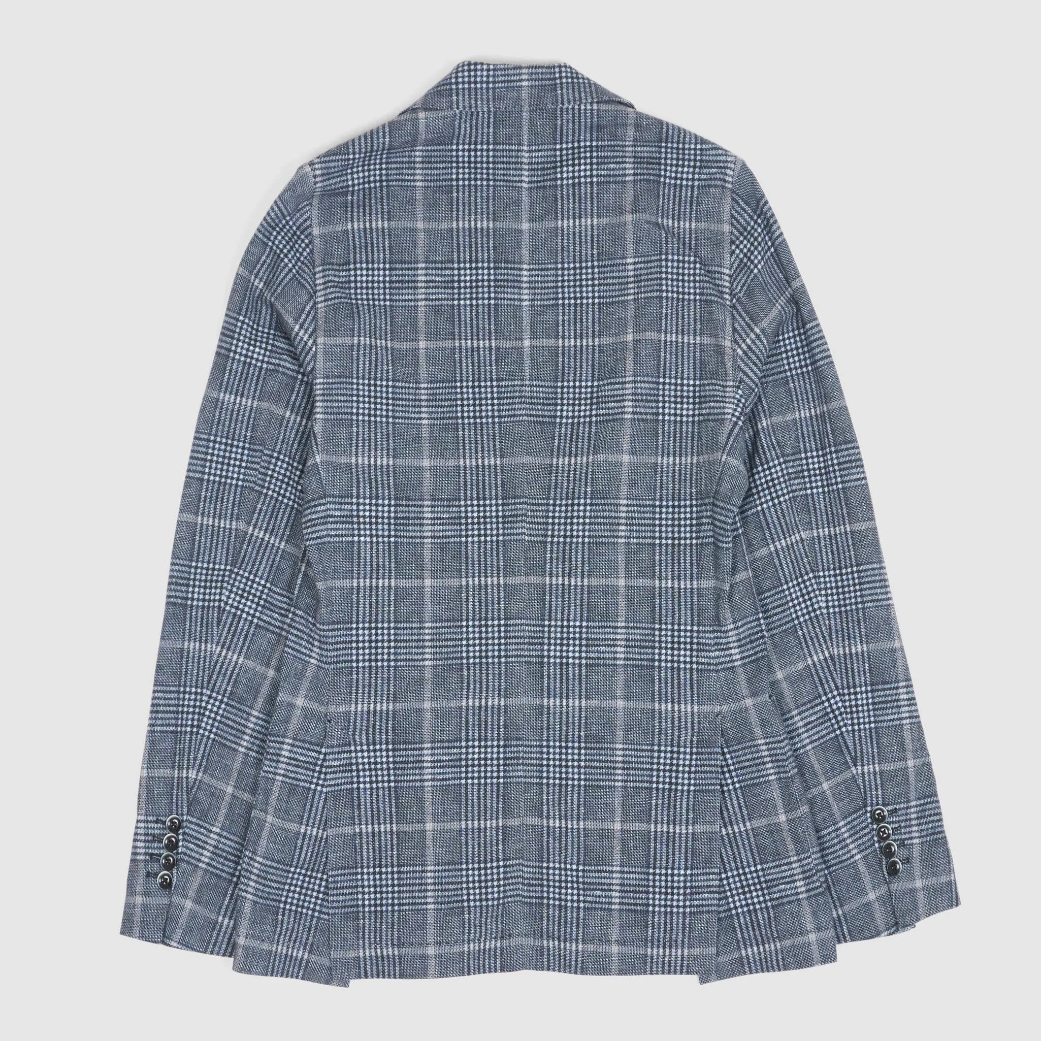 Circolo 1901 Easy To Wear Men's Plaid Blue Blazer sold by DeeCee style product image thumbnail 3