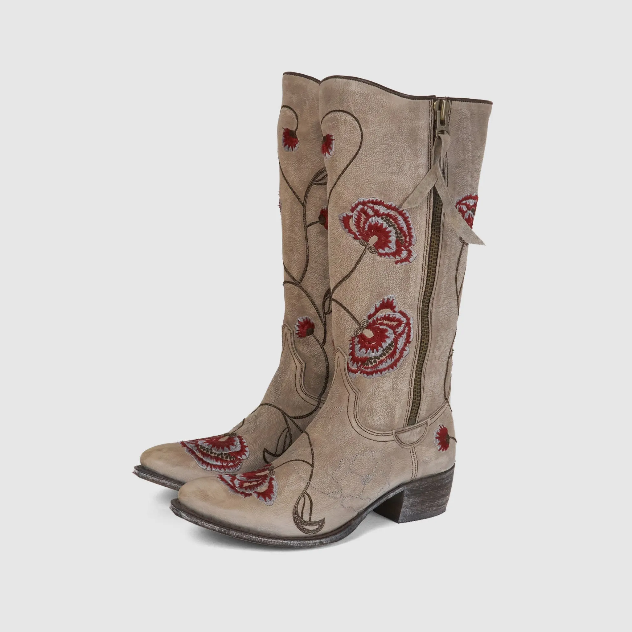 Sendra Ladies Flower Embroidered Western Boot sold by DeeCee style