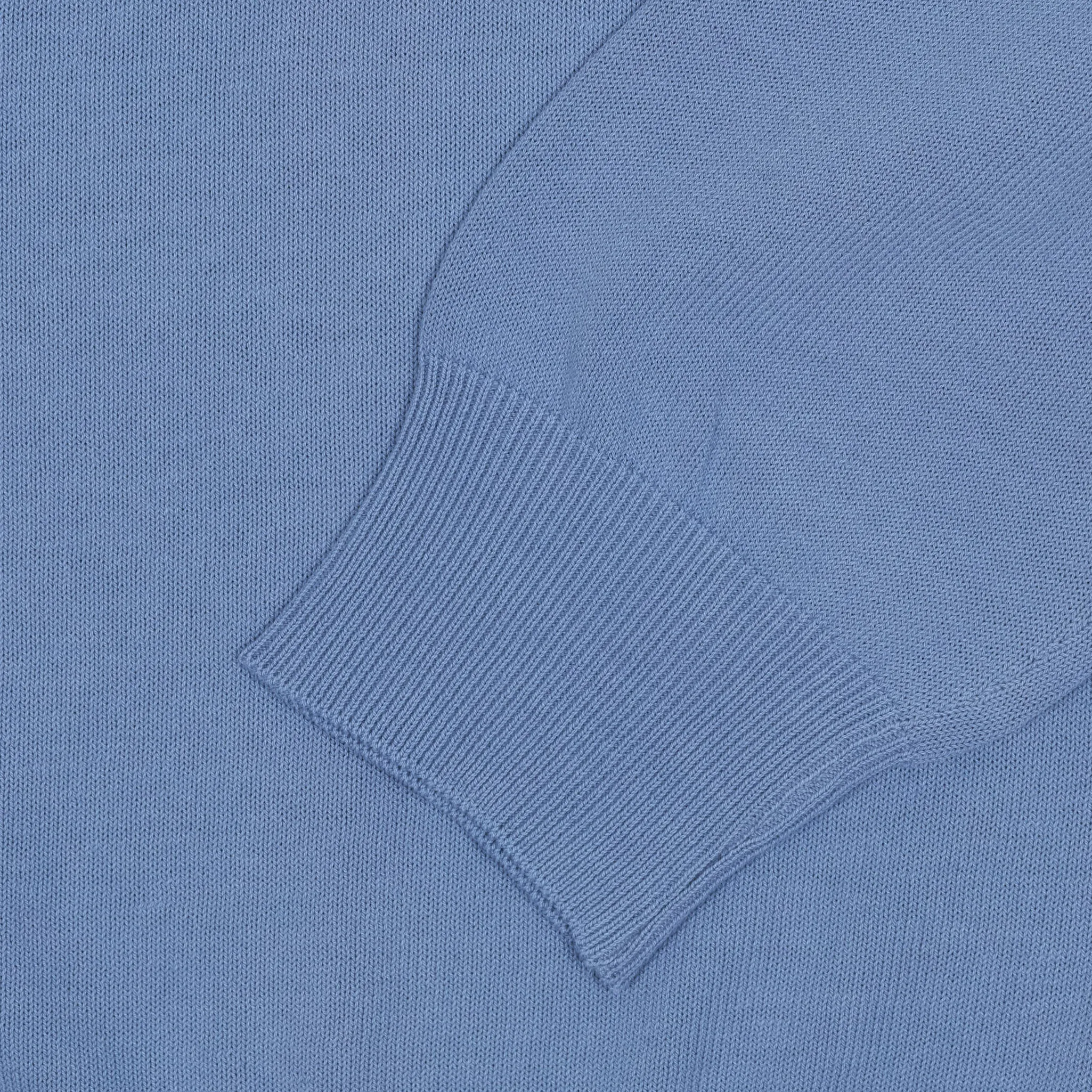 Gran Sasso Crew Neck Knitted Cotton Pullover sold by DeeCee style product image thumbnail 4