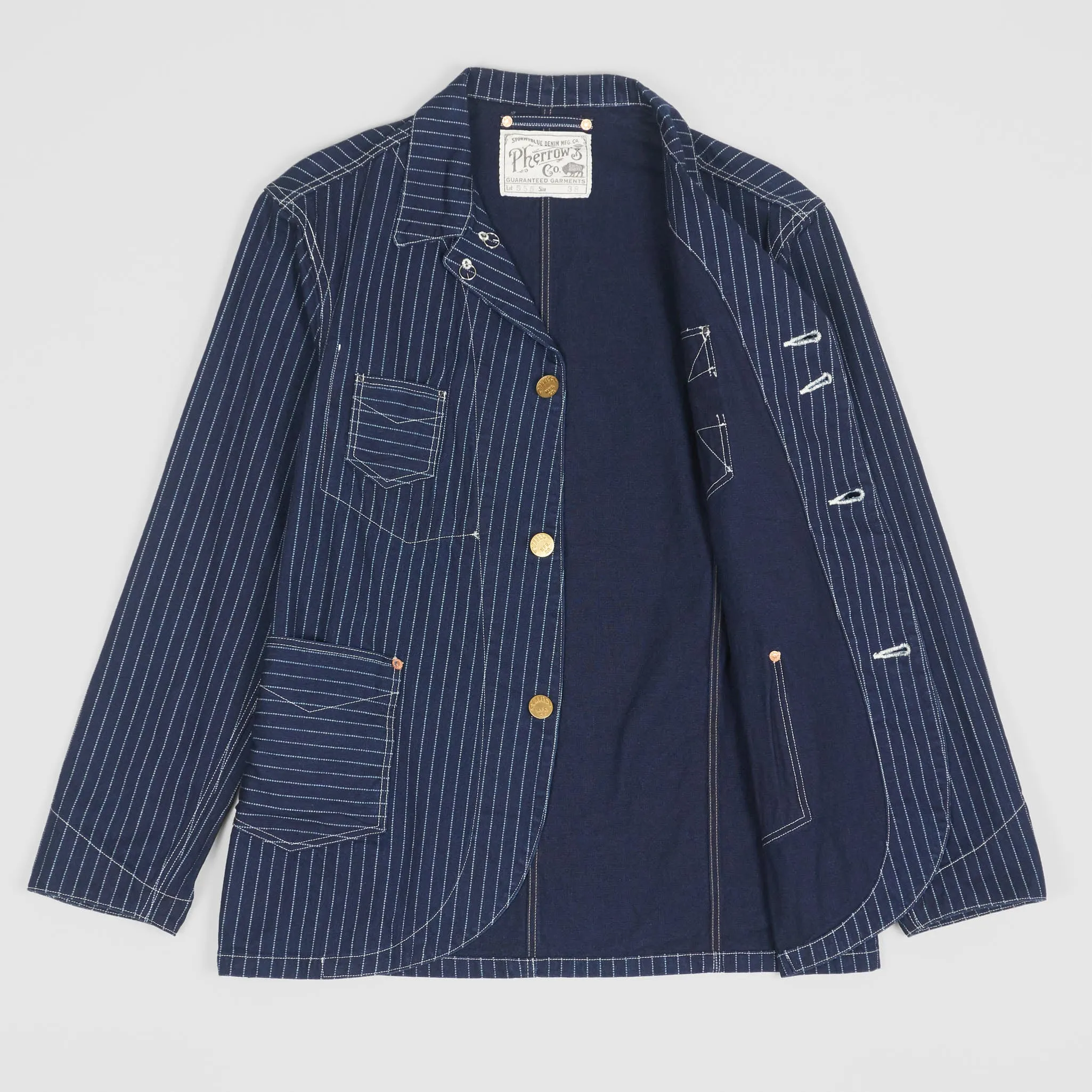 Pherrow's Wabash Work Coverall Jacket sold by DeeCee style product image thumbnail 2