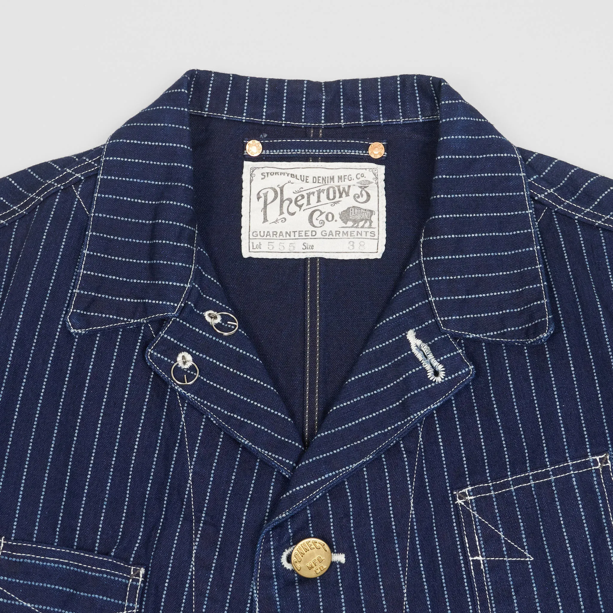 Pherrow's Wabash Work Coverall Jacket sold by DeeCee style product image thumbnail 3