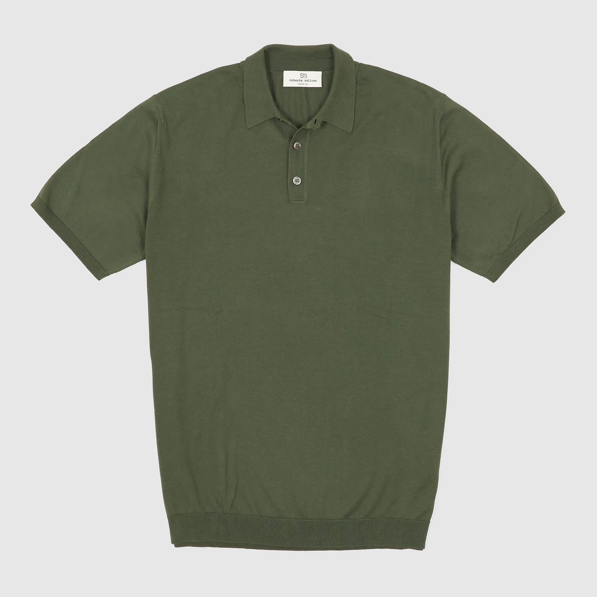 Roberto Collina Short Sleeve Polo Shirts sold by DeeCee style product image thumbnail 2