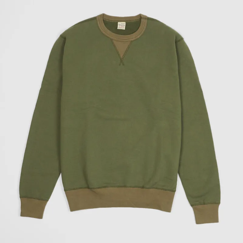 Buzz Rickson's Plain Crew Neck Sweater sold by DeeCee style