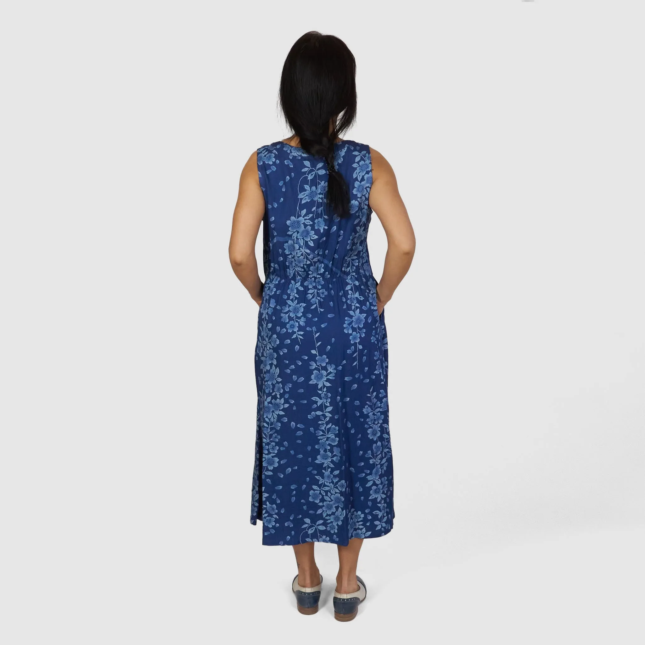 Blue Blue Japan Ladies Rayon Twill One Piece Dress sold by DeeCee style product image thumbnail 5