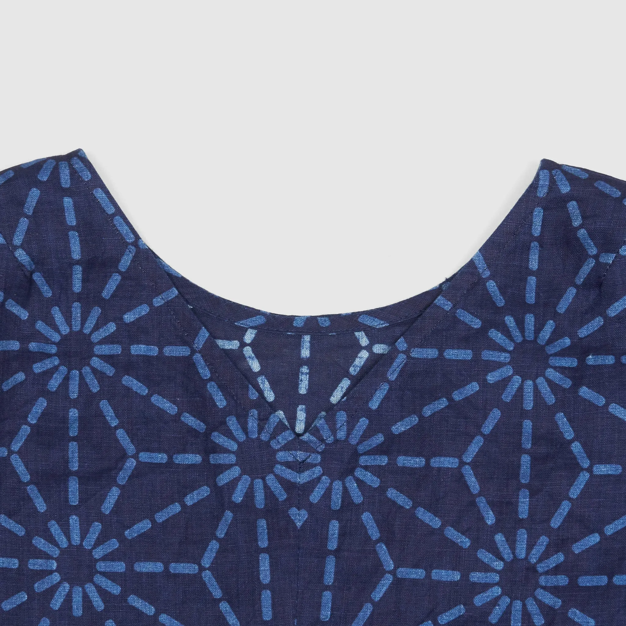 Blue Blue Japan Ladies Linen Asanoha Dress sold by DeeCee style product image thumbnail 2