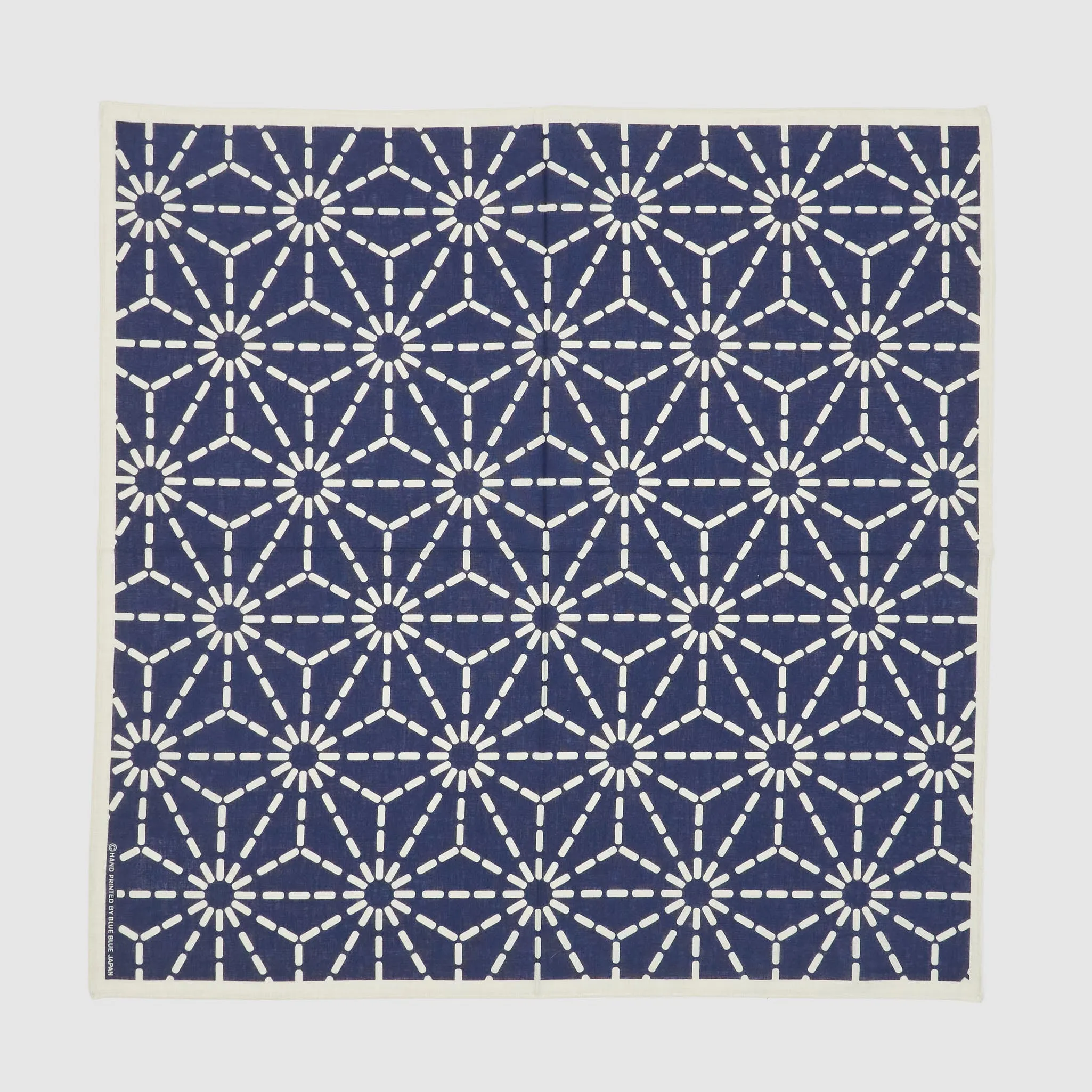 Blue Blue Japan Asanhoa Pattern Bandana sold by DeeCee style product image thumbnail 2