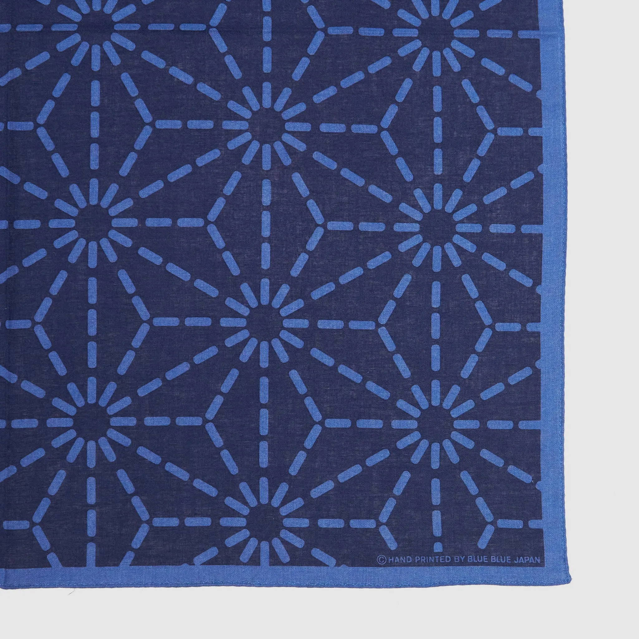 Blue Blue Japan Asanhoa Pattern Bandana sold by DeeCee style product image thumbnail 4