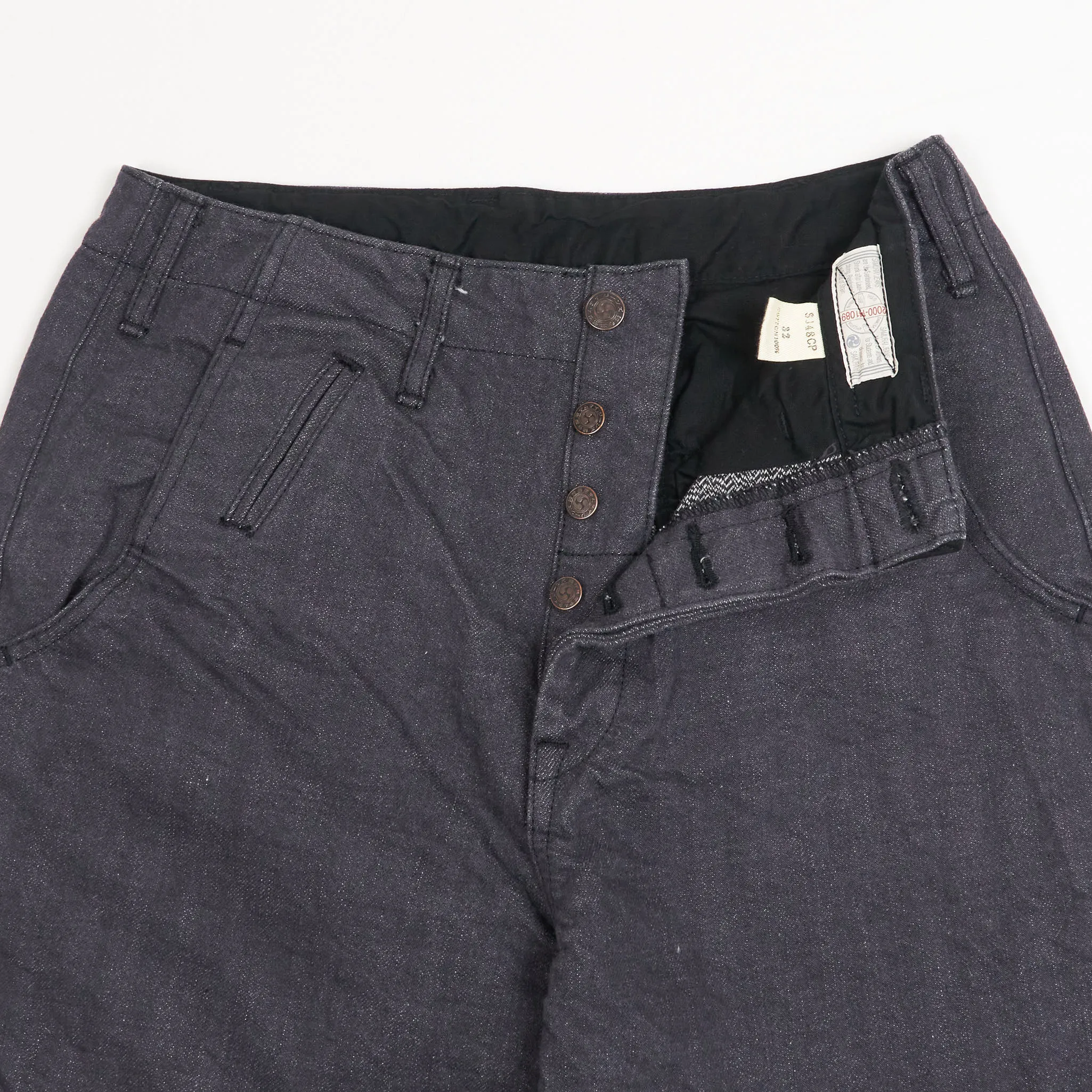 Samurai Jeans 15oz. Black Classic Wide Chino sold by DeeCee style product image thumbnail 4