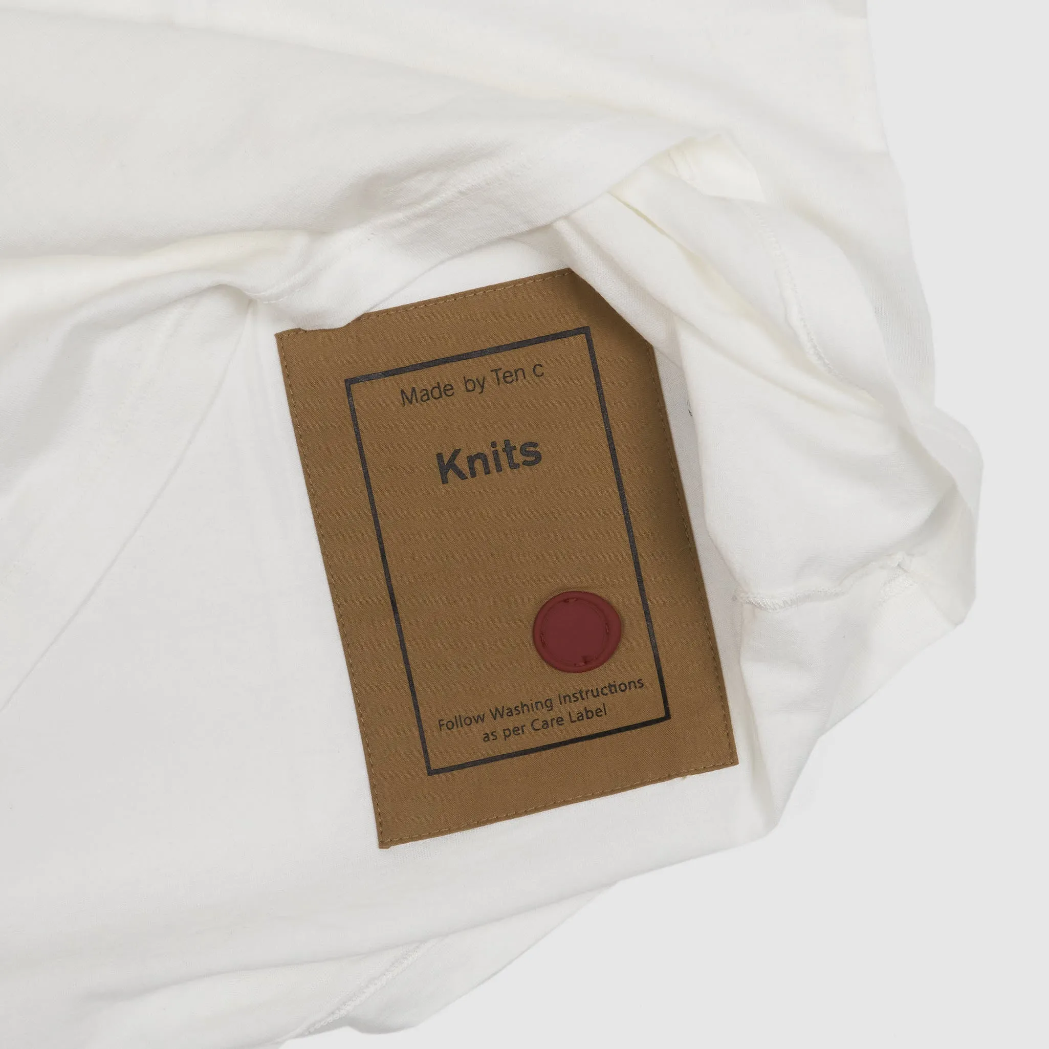 Ten c Basic Printed Crew Neck T-Shirt sold by DeeCee style product image thumbnail 5