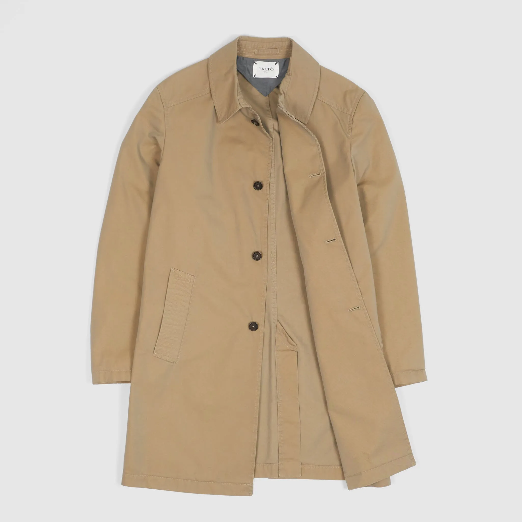Palto Classic Cotton Trench Coat sold by DeeCee style product image thumbnail 5