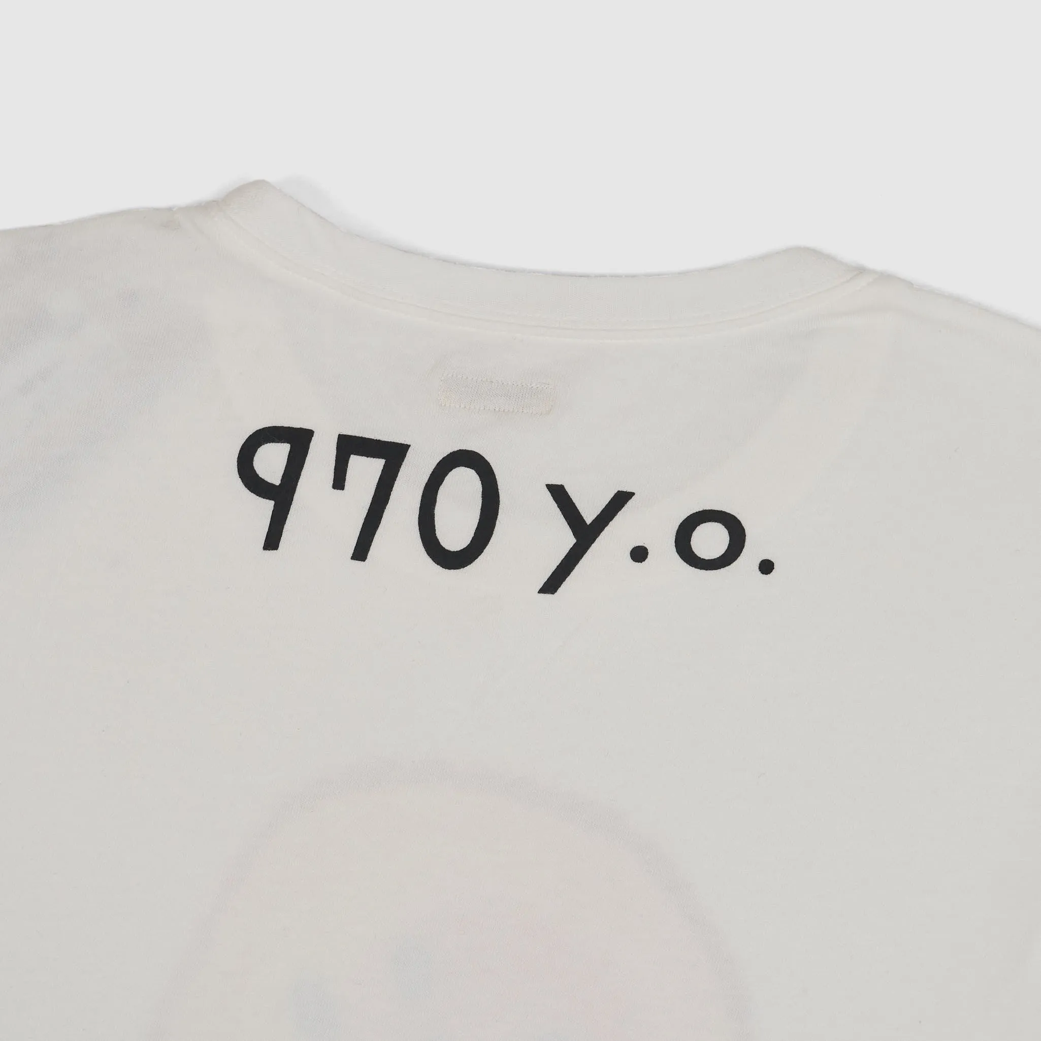 Kapital Smiley-Wood Crew Neck Printed Basic T-Shirt sold by DeeCee style product image thumbnail 3