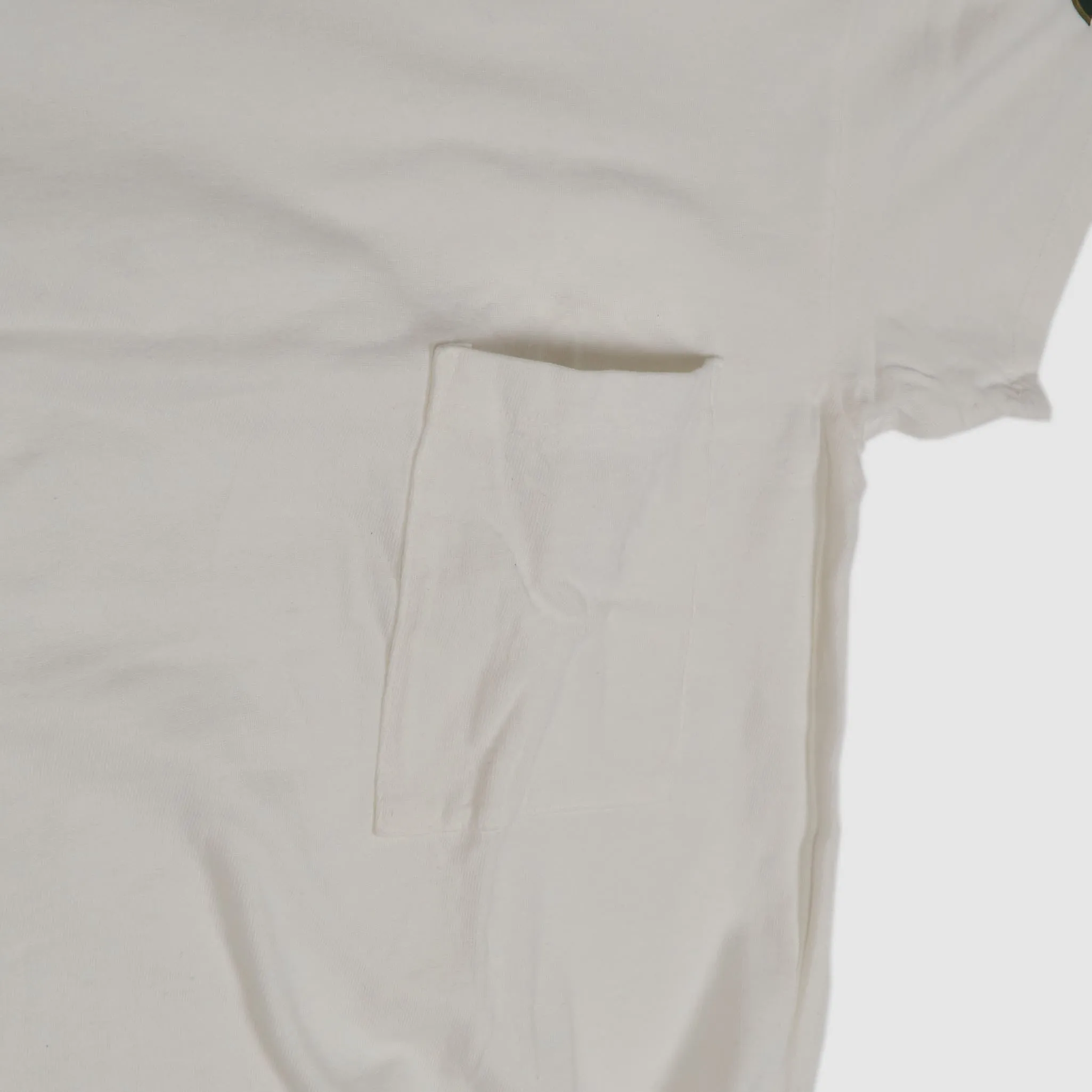 Kapital Crew Neck Flag One Pocket T-Shirt sold by DeeCee style product image thumbnail 2