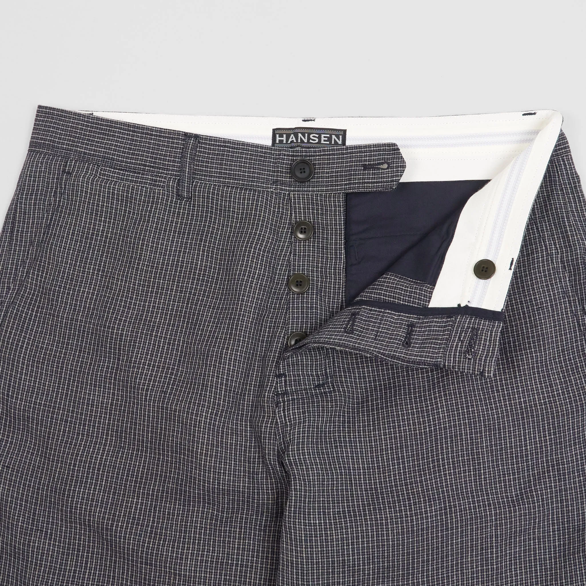 Hansen Dark Linen Pant sold by DeeCee style product image thumbnail 4