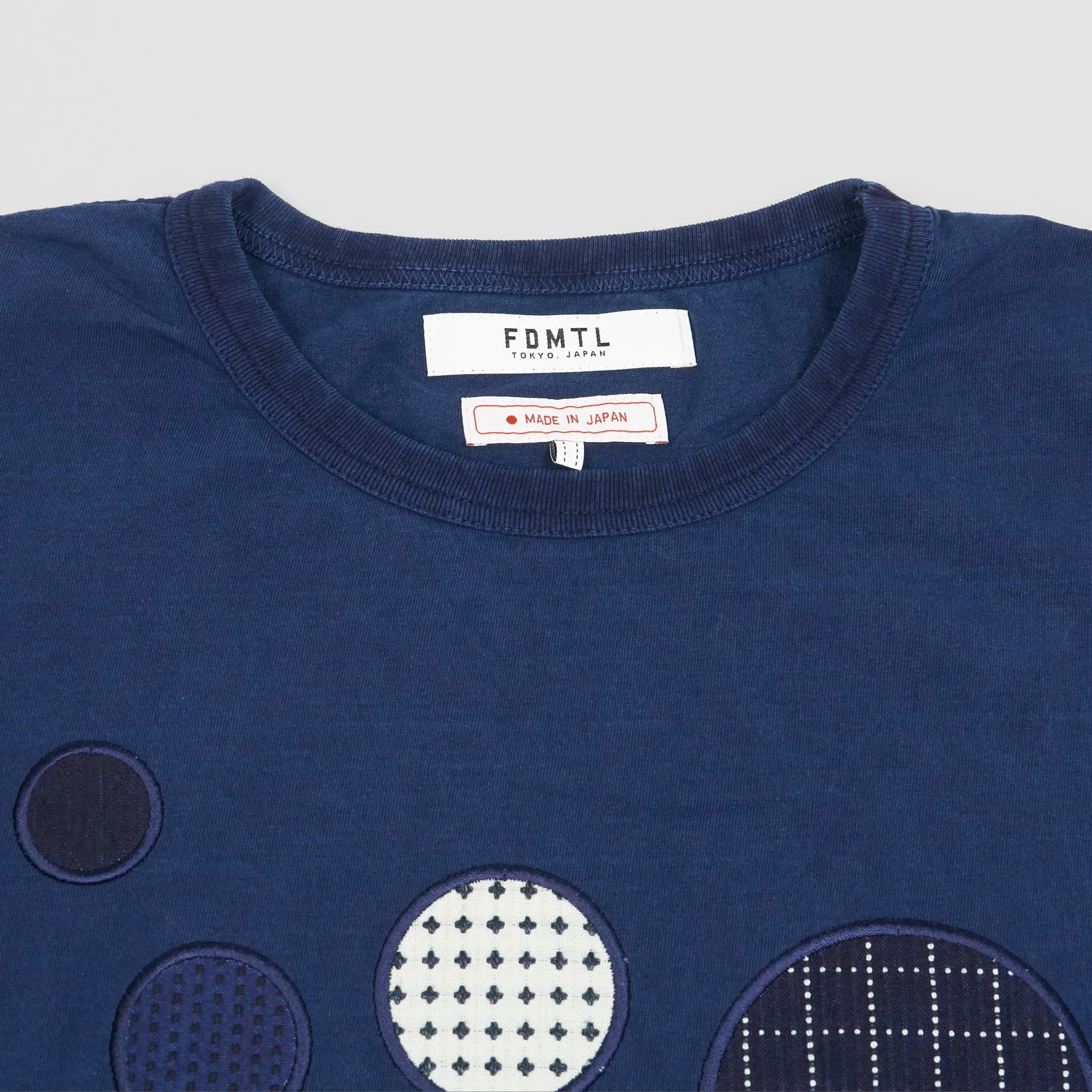 FDMTL Sashiko Circle T-Shirt sold by DeeCee style product image thumbnail 3