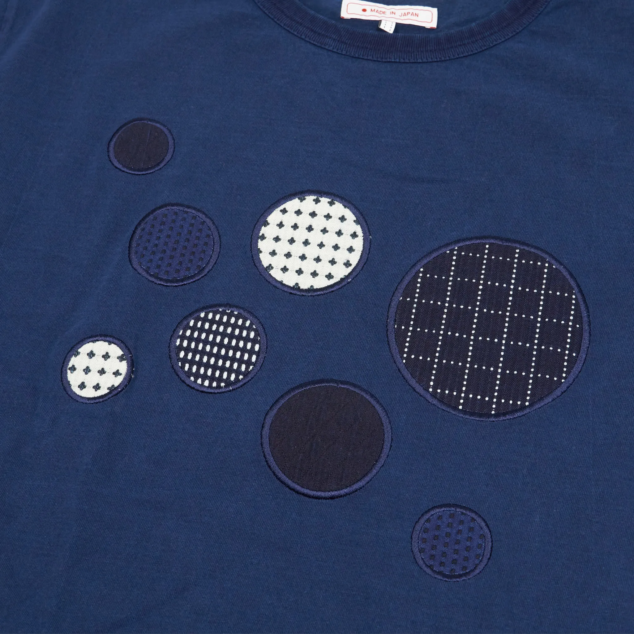 FDMTL Sashiko Circle T-Shirt sold by DeeCee style product image thumbnail 2