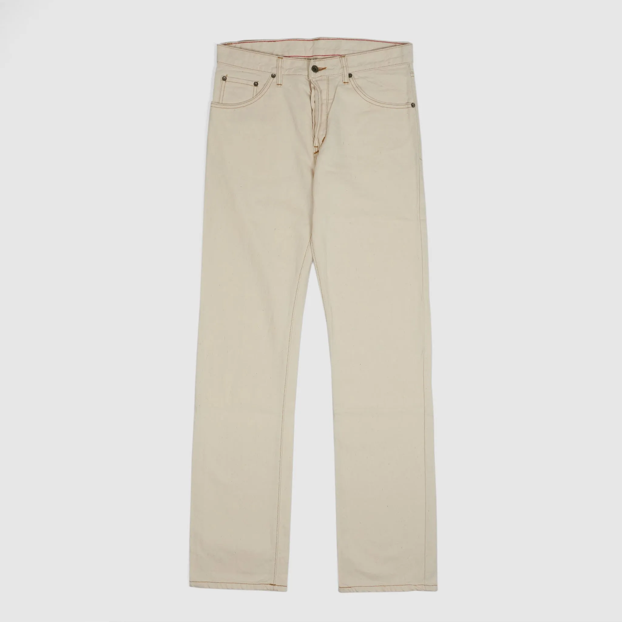 Raleigh Denim Workshop Classic Fit Natural Twill Jeans sold by DeeCee style