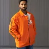 Junya Watanabe Man Helvetica - Homage To A Typeface Reversible Coach Jacket sold by DeeCee style