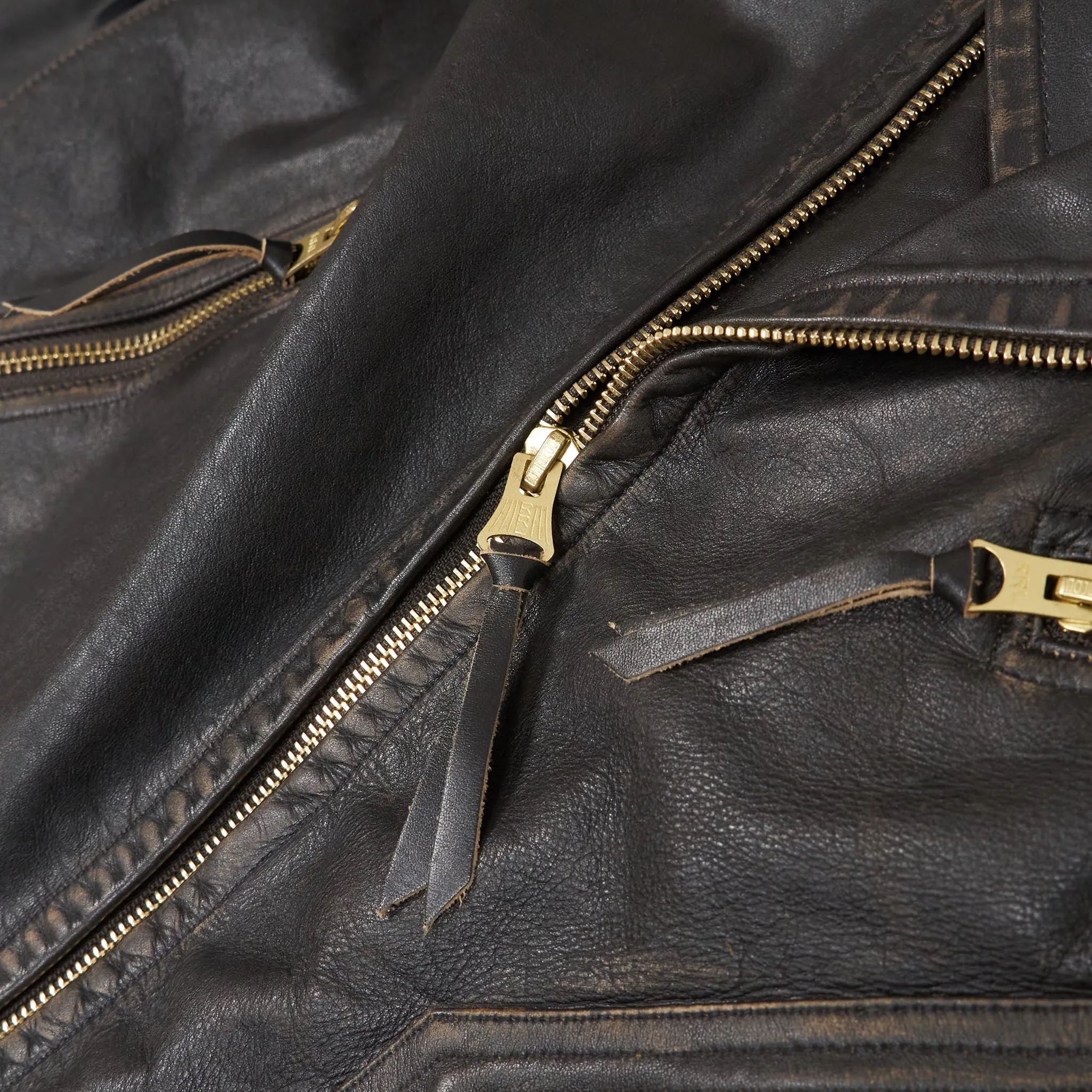 Double RL Perfecto Marshall D-Pocket Leather Jacket sold by DeeCee style product image thumbnail 5