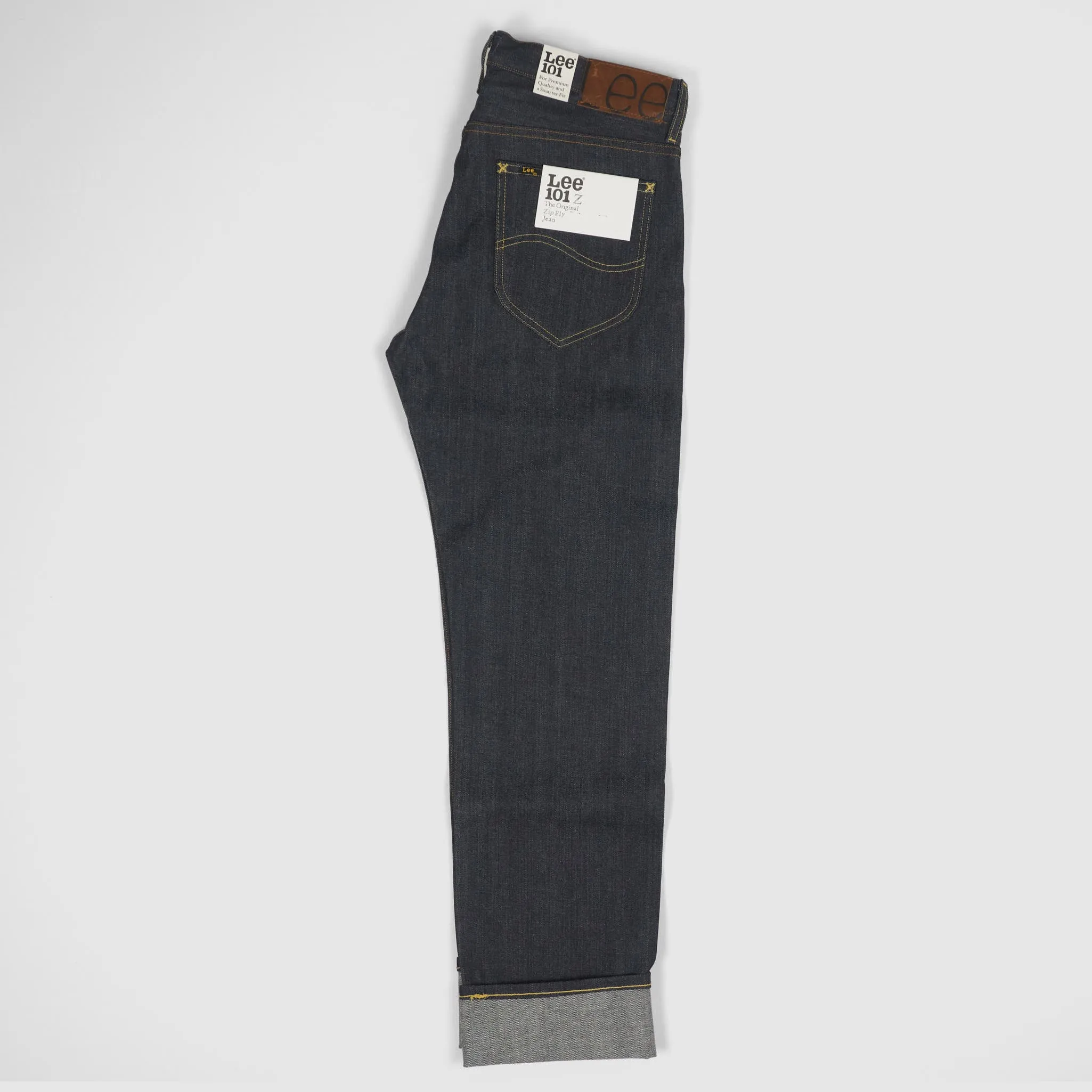 Lee 101 Z The Original Zip Fly Raw Selvage Denim Jeans sold by DeeCee style product image thumbnail 2