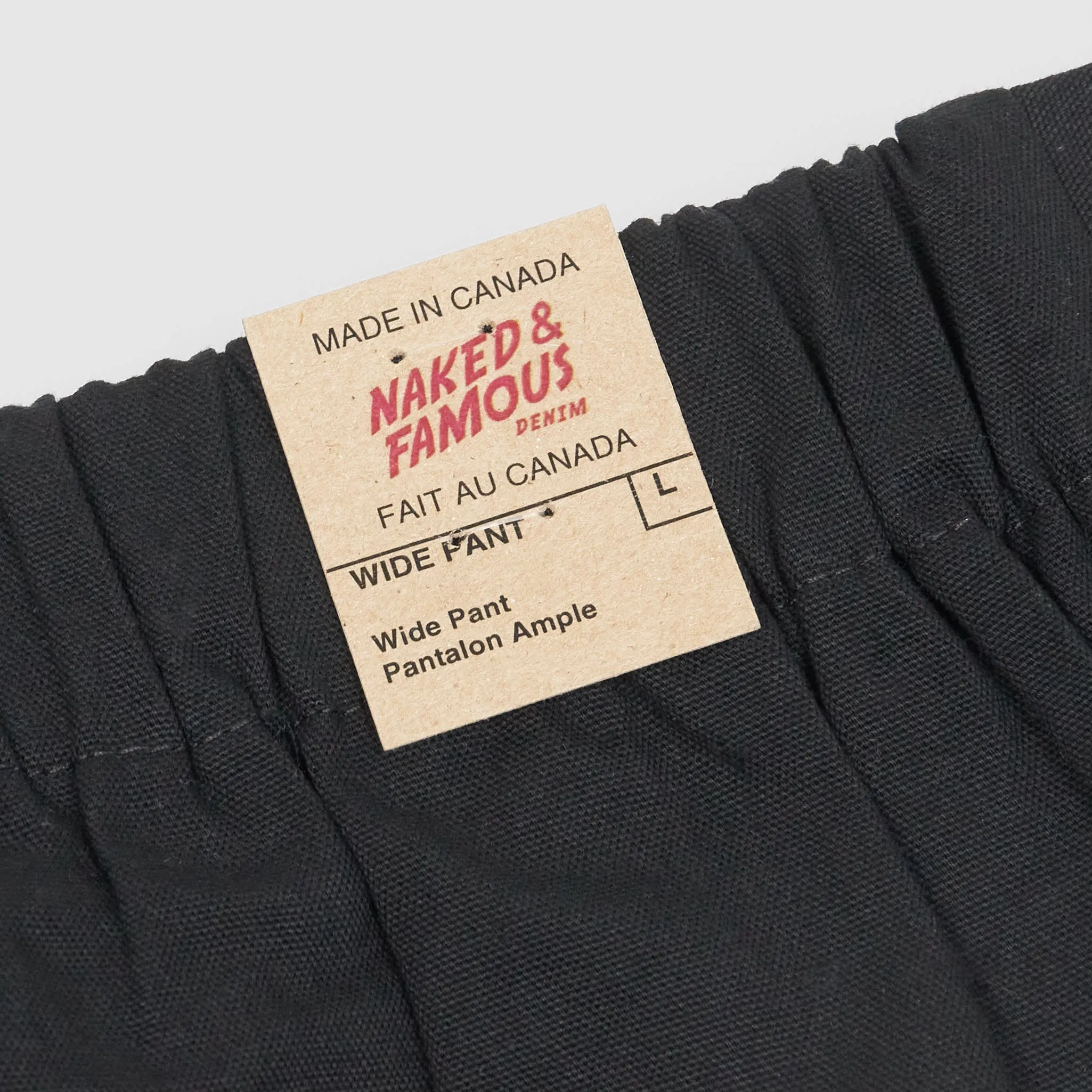 Naked & Famous Ladies Wide Canvas Pants sold by DeeCee style product image thumbnail 3