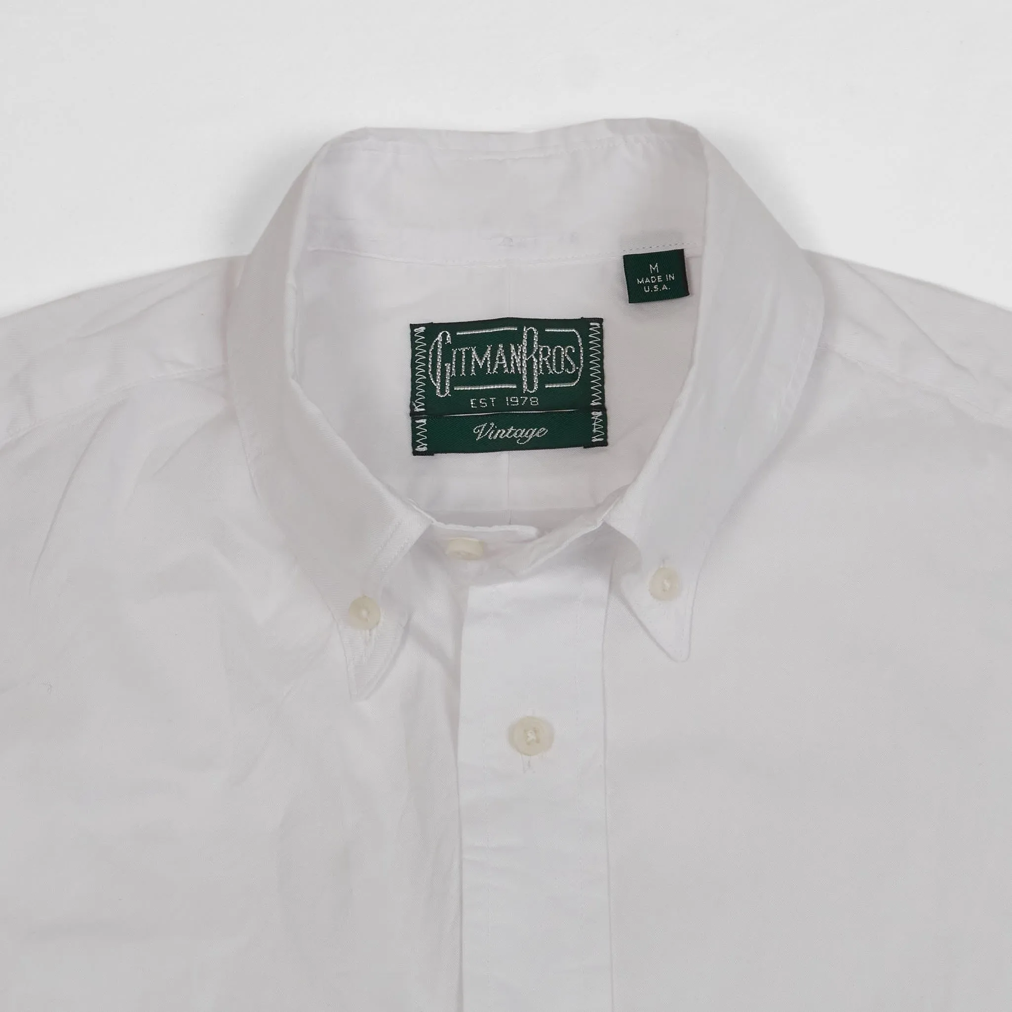 Gitman Vintage Button Down Plain Poplin Shirt sold by DeeCee style product image thumbnail 3