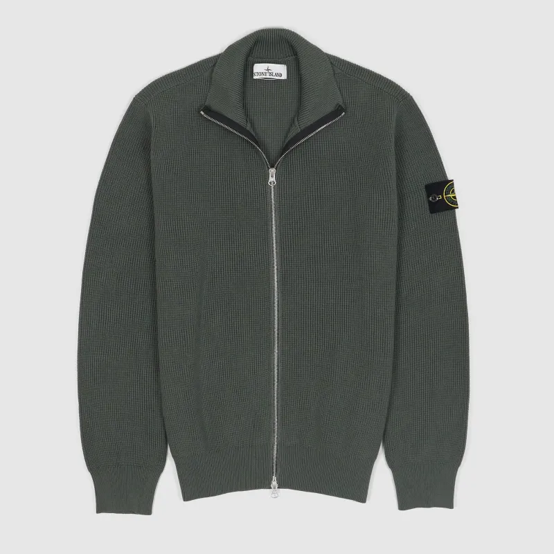 Stone Island Full Zip Collar Cardigan sold by DeeCee style