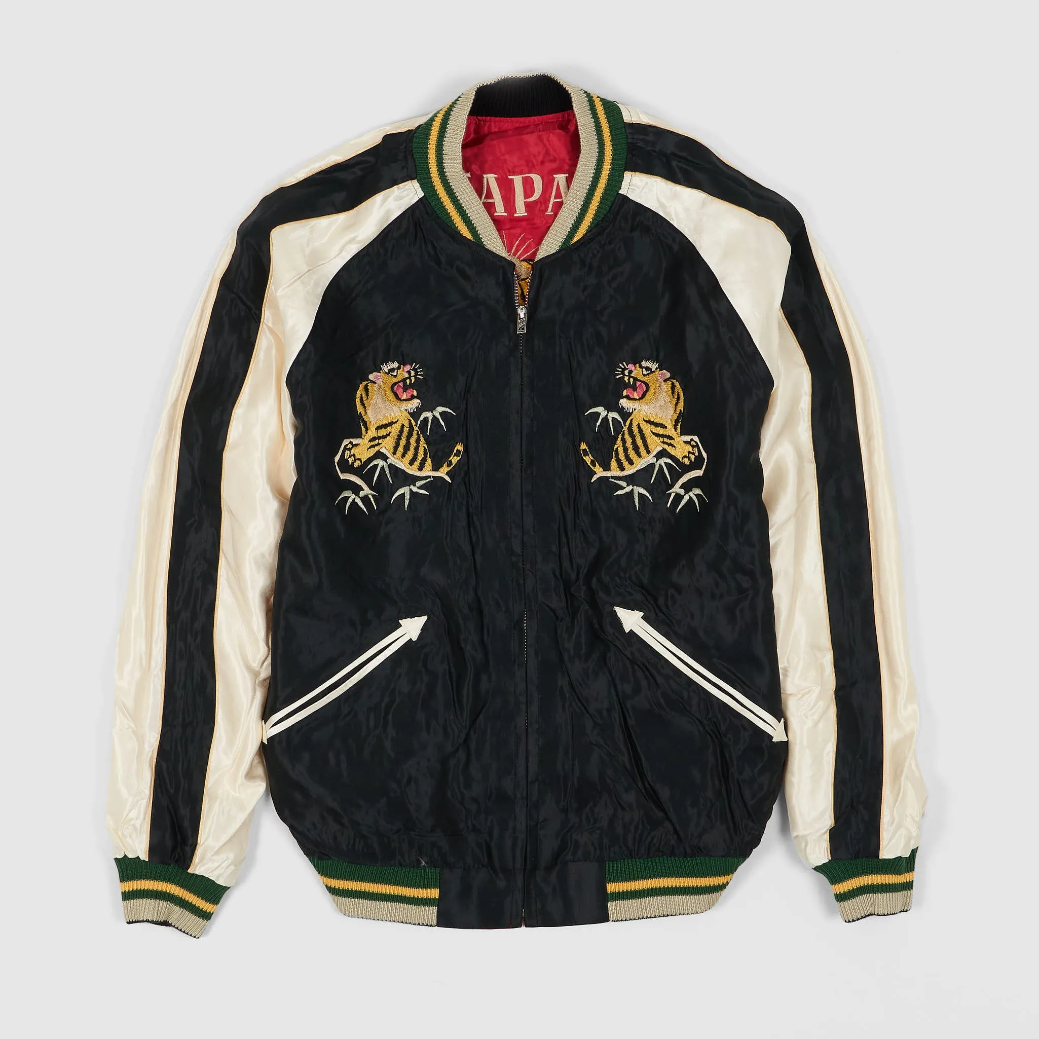 Tailor Toyo Souvenir Jacket Tiger and Eagle Unisex sold by DeeCee style product image thumbnail 3