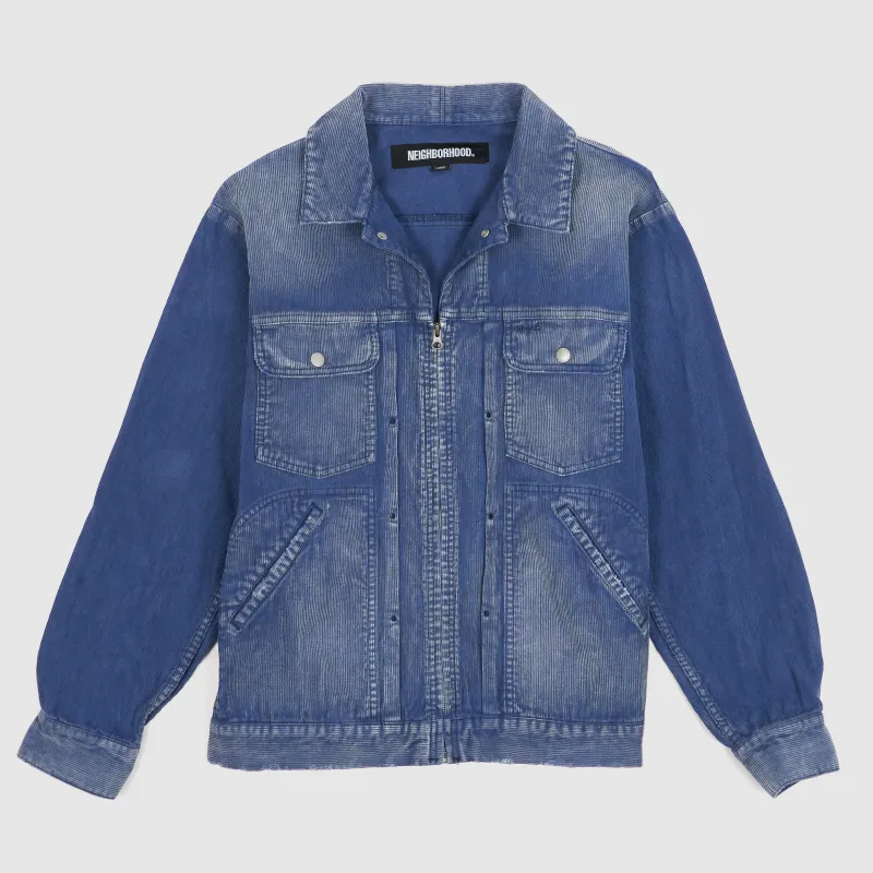 Neighborhood Trucker Jacket Vintage Washed Corduroy sold by DeeCee style