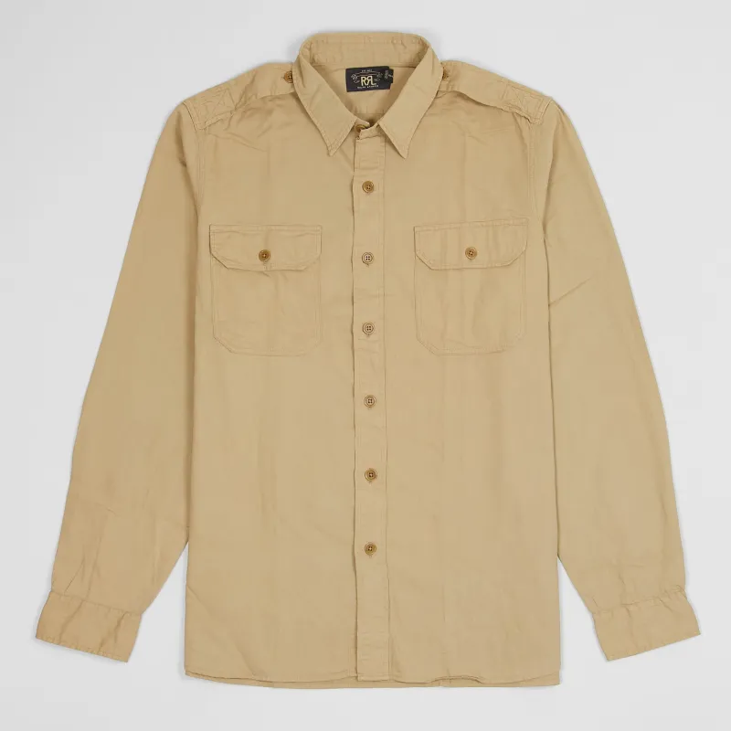 Double RL Military Long Sleeve Sport Shirts sold by DeeCee style