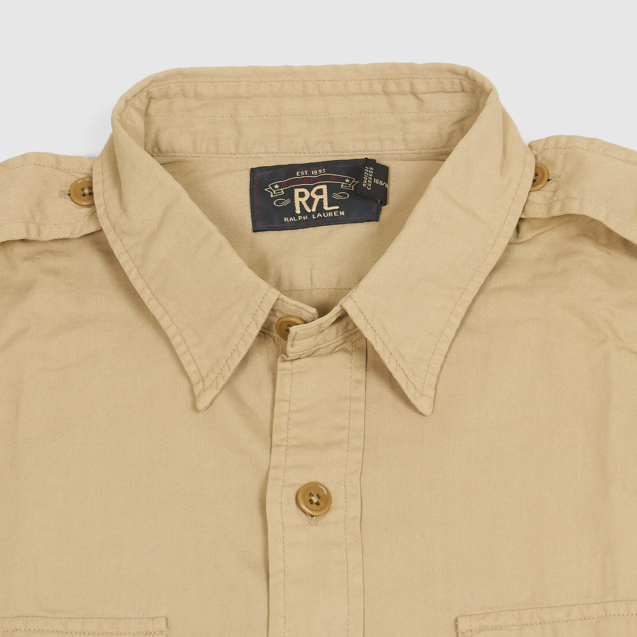 Double RL Military Long Sleeve Sport Shirts sold by DeeCee style product image thumbnail 3