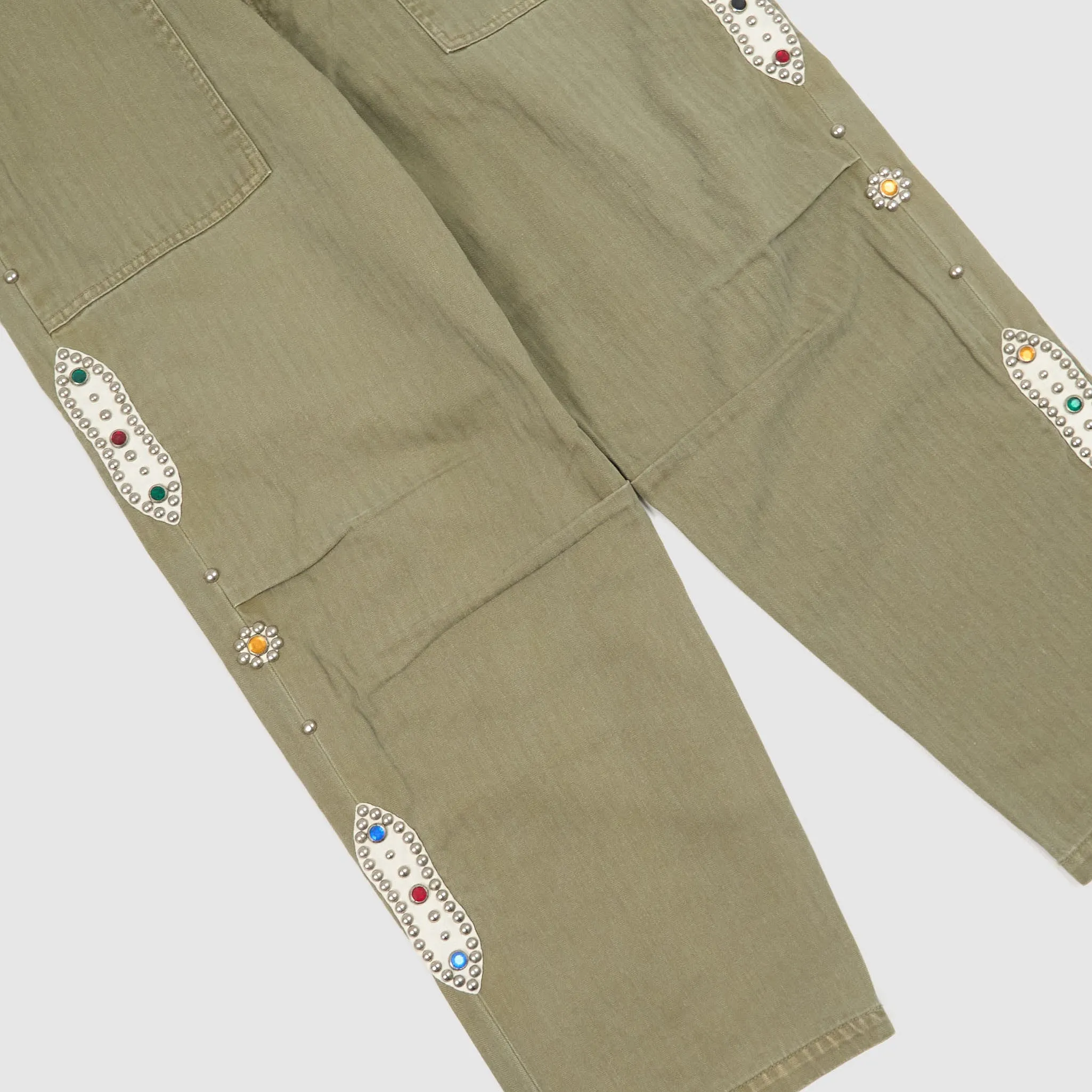 Kapital Studded Herringbone Easy Fatigue Pant sold by DeeCee style product image thumbnail 5