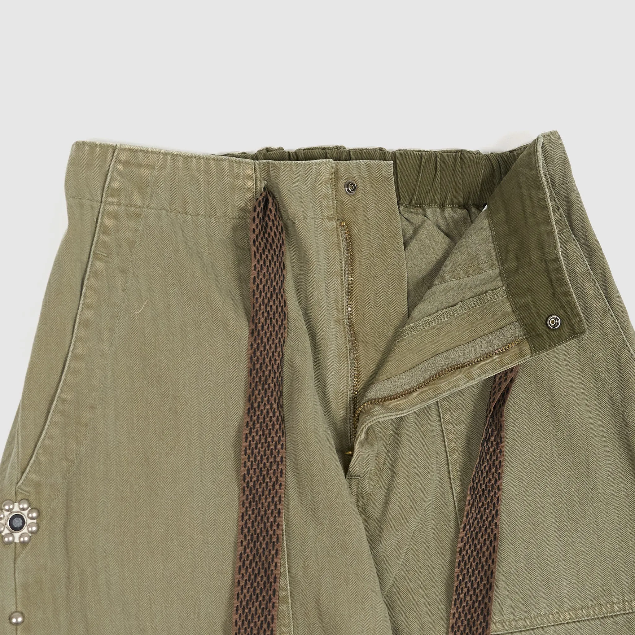 Kapital Studded Herringbone Easy Fatigue Pant sold by DeeCee style product image thumbnail 4