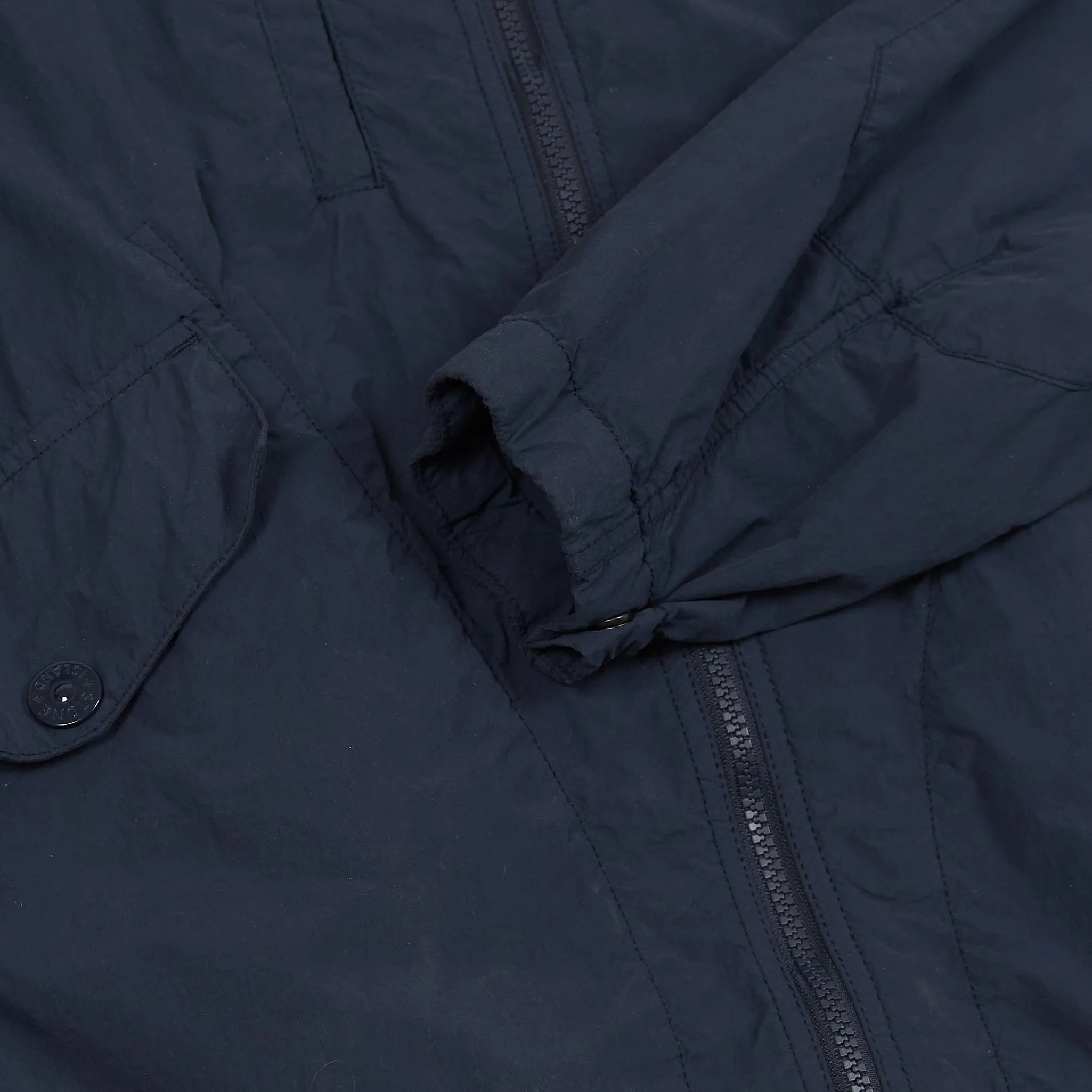 Stone Island Ghost Piece Lightweight Nylon Smerigilato Anorak Parka sold by DeeCee style product image thumbnail 5