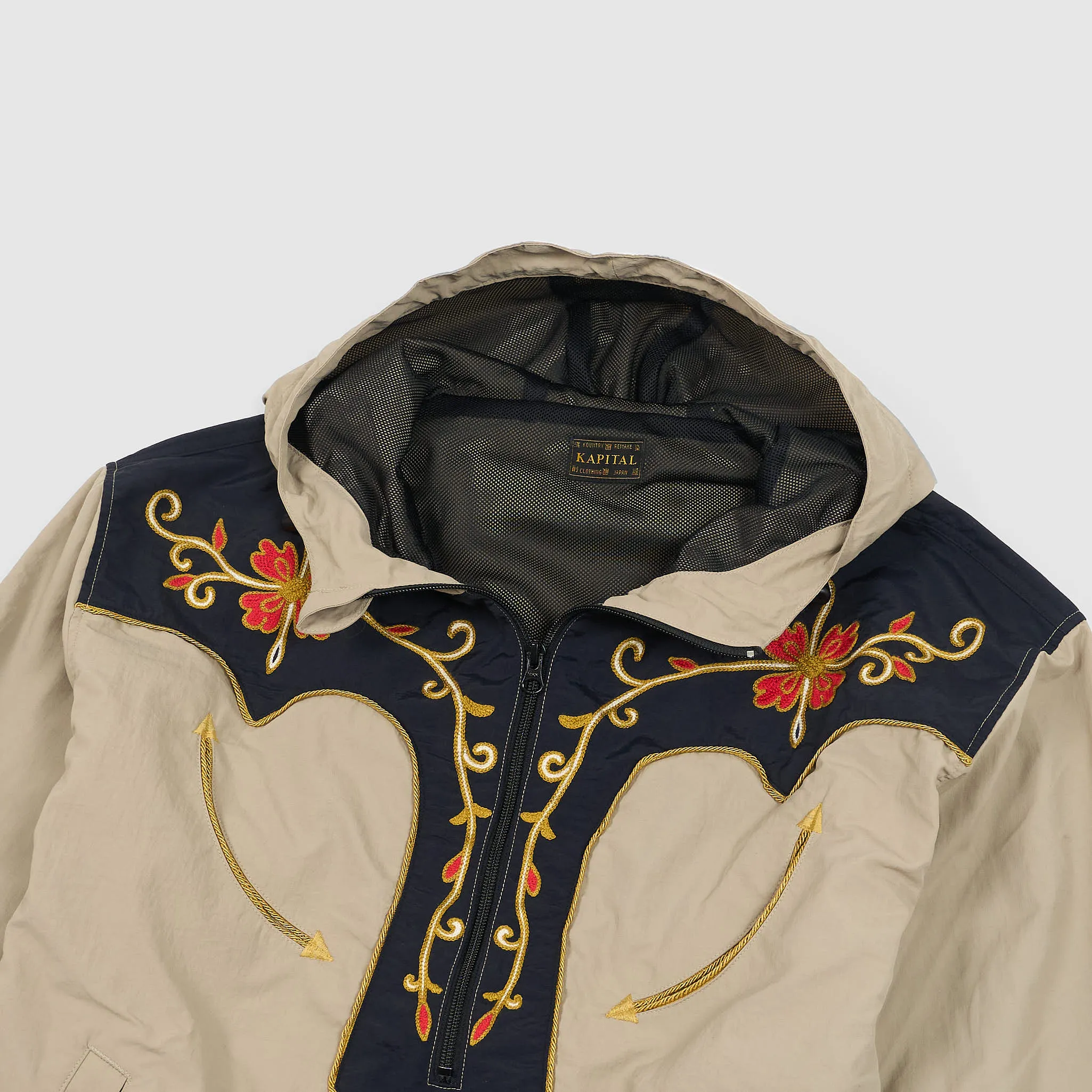 Kapital Embroidered Two Tone Western Anorak Parka sold by DeeCee style product image thumbnail 2