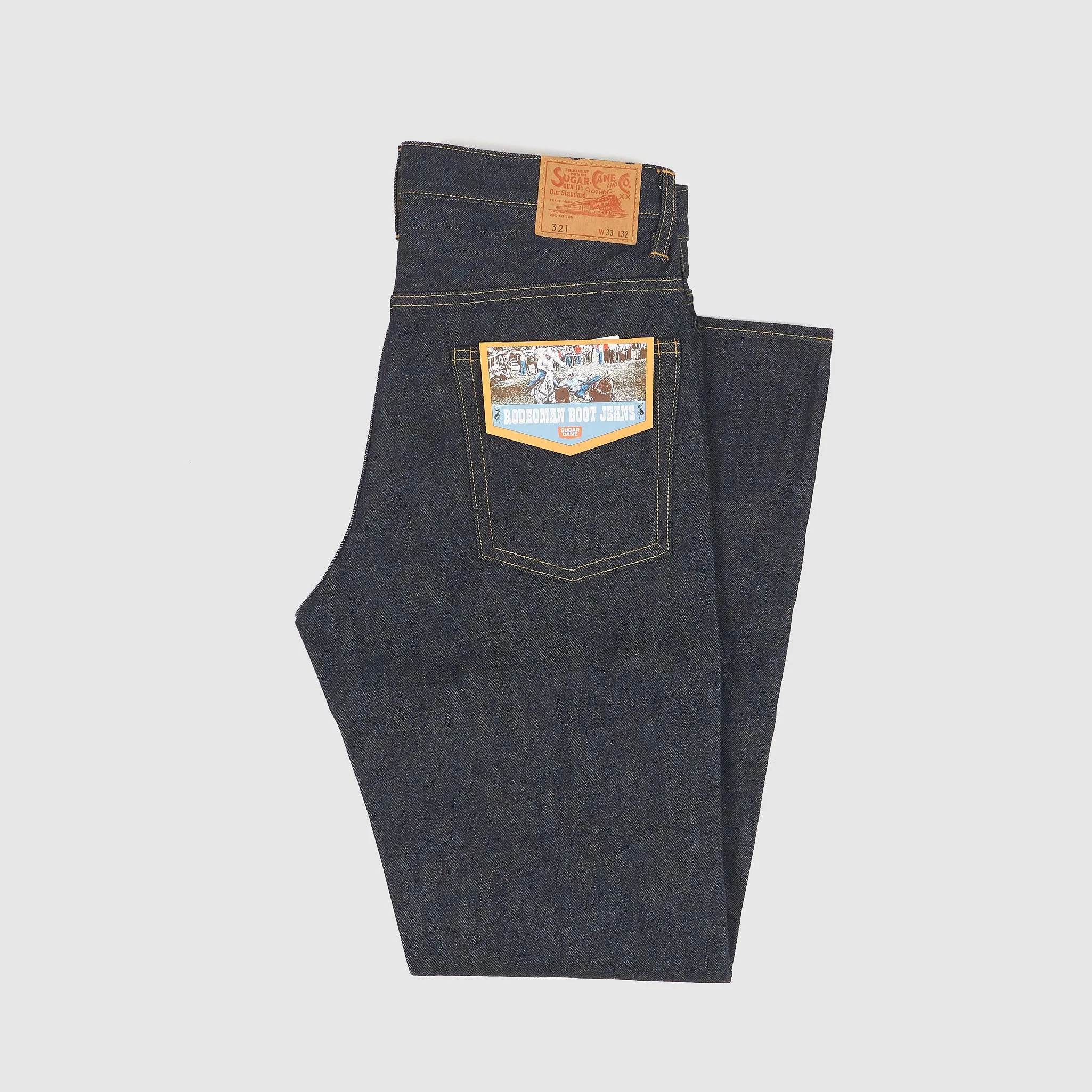 Sugar Cane Rodeo Style 70's Boot Cut Jeans sold by DeeCee style product image thumbnail 2