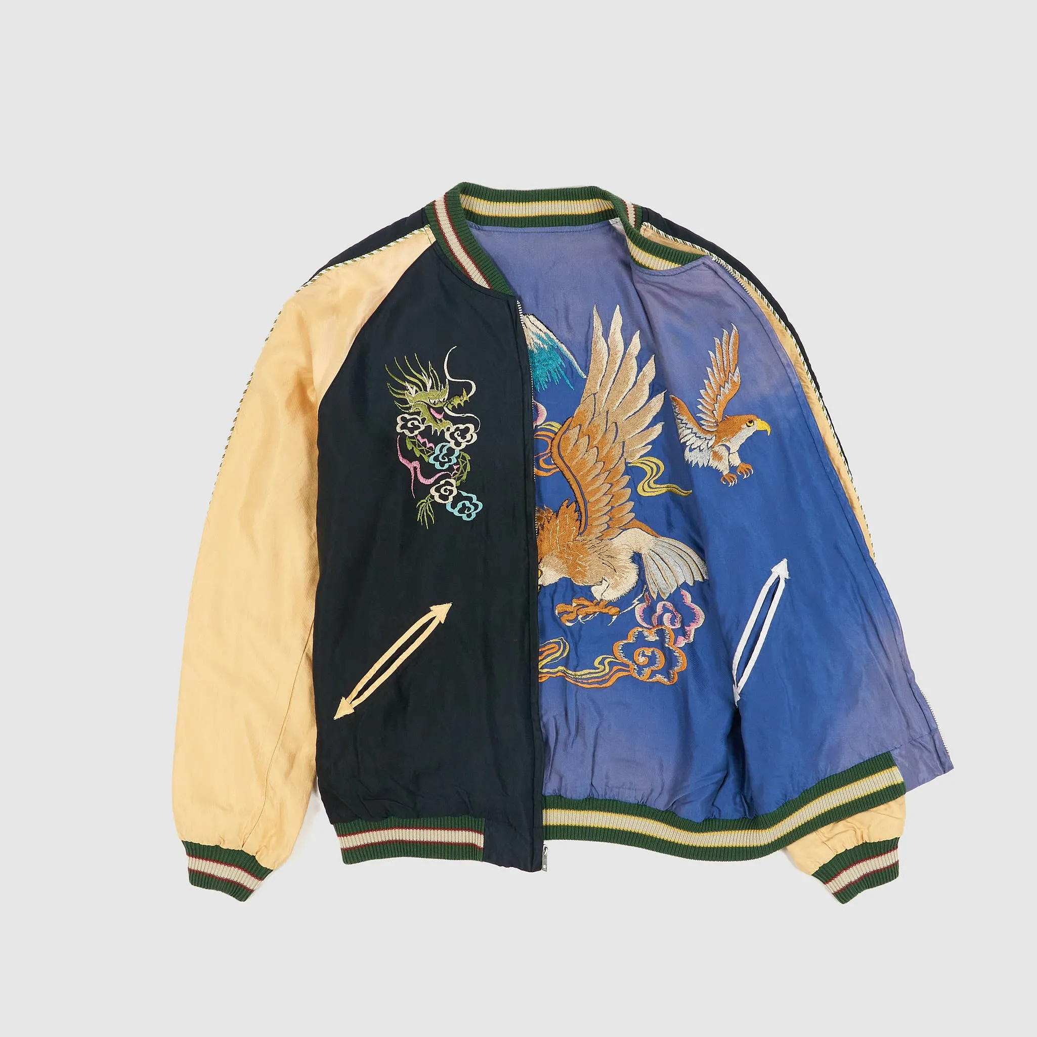 Tailor Toyo Eagle-Dragon Reversible Souvenir Jacket Blouson sold by DeeCee style product image thumbnail 2