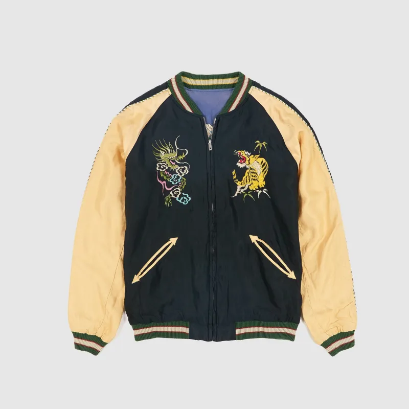 Tailor Toyo Eagle-Dragon Reversible Souvenir Jacket Blouson sold by DeeCee style
