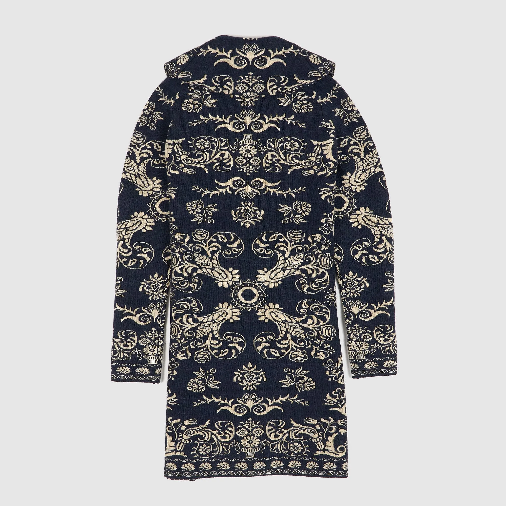 Double RL Ladies Duster Jacquard Cardigan sold by DeeCee style product image thumbnail 4