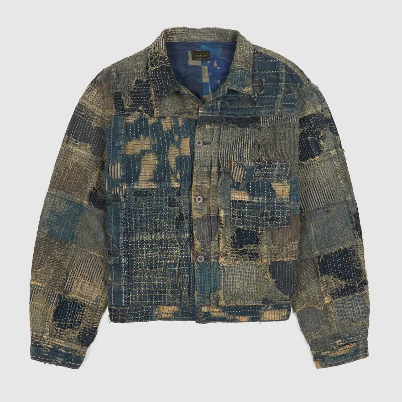 Kapital Boro Denim Jacket sold by DeeCee style