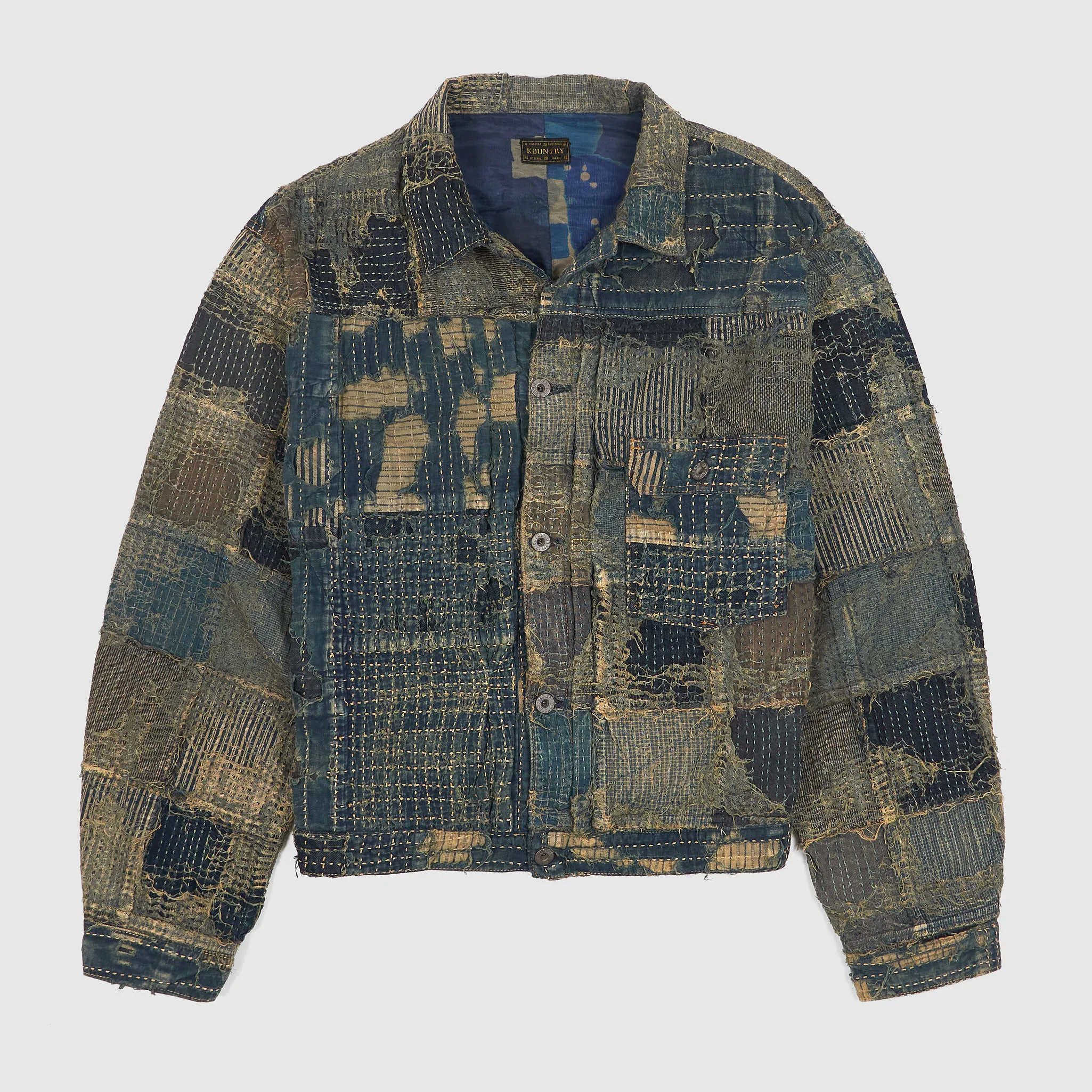 Kapital Boro Denim Jacket sold by DeeCee style