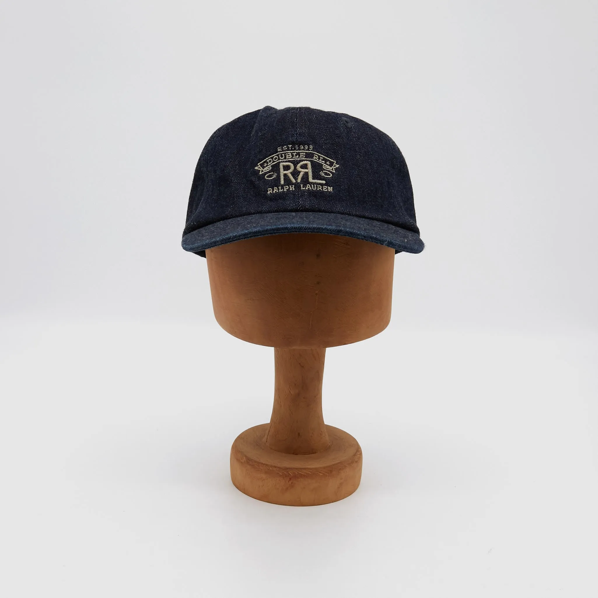 Double RL Sportsman Denim Ball Cap sold by DeeCee style product image thumbnail 2