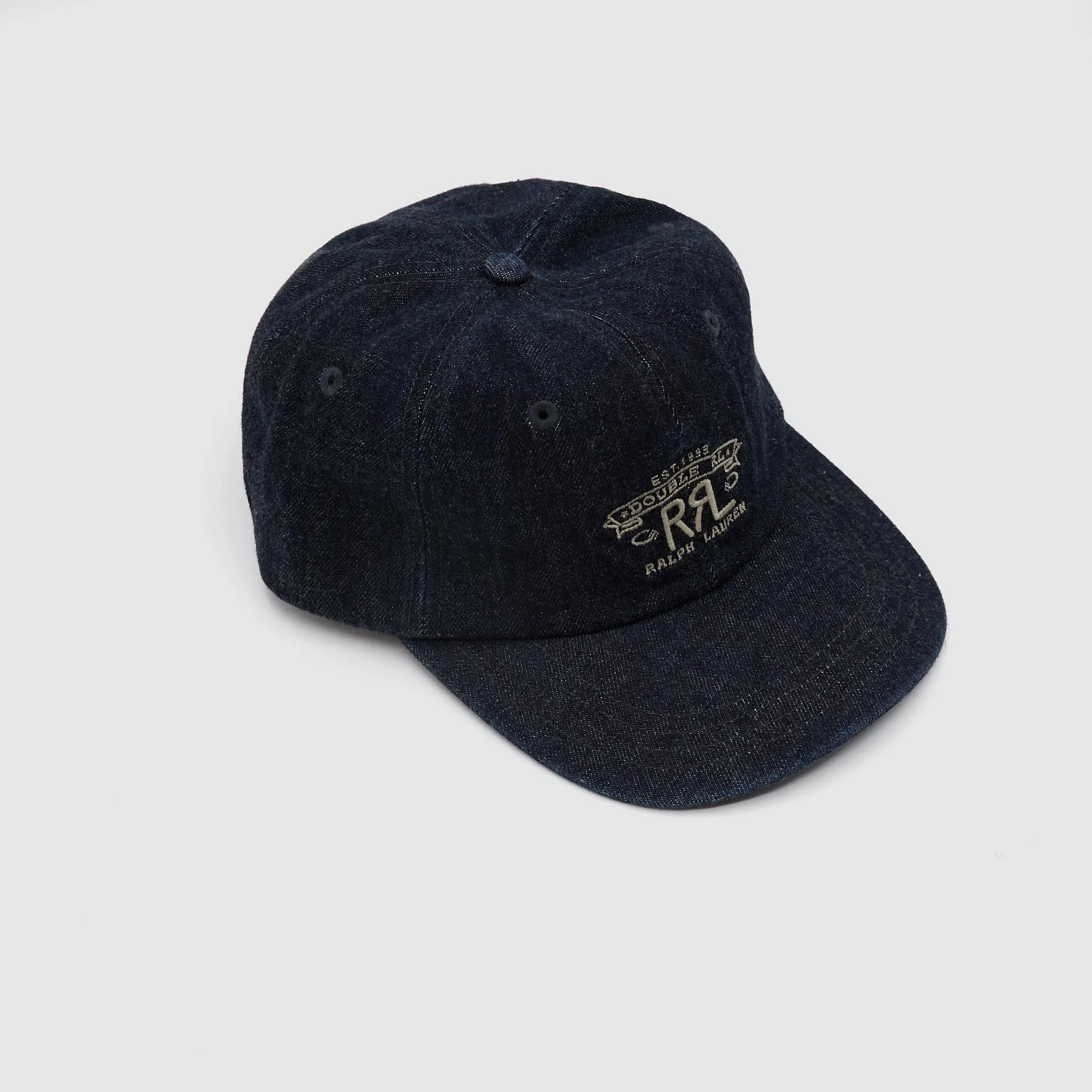 Double RL Sportsman Denim Ball Cap sold by DeeCee style product image thumbnail 3
