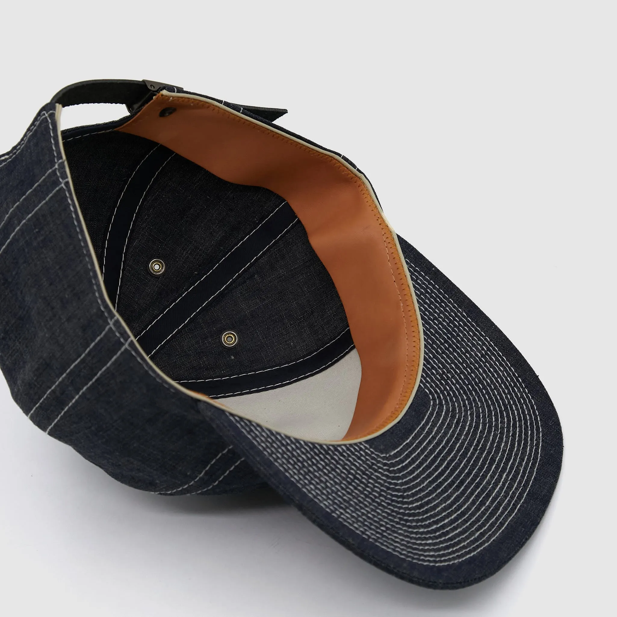 Poten 8oz Chambray Baseball Cap sold by DeeCee style product image thumbnail 4