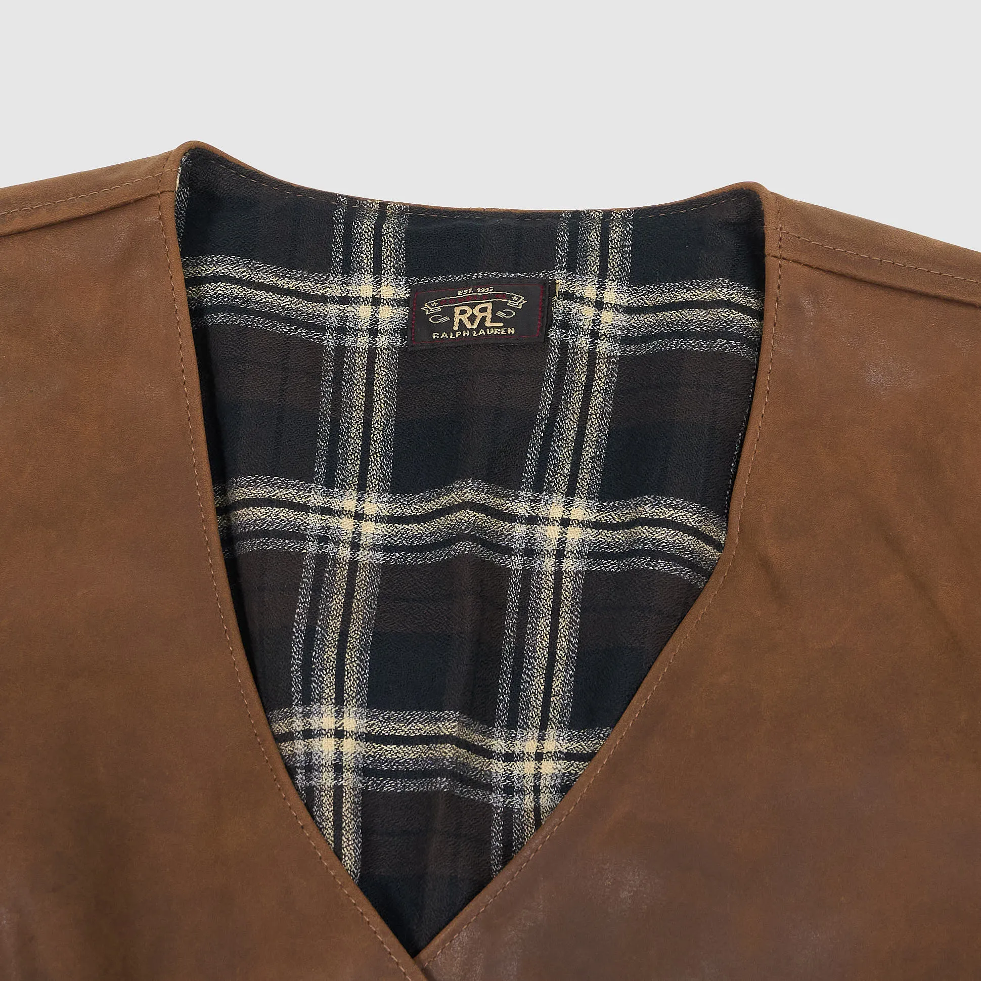 Double RL Ladies Cotton Sateen Sleeve Leather Jacket sold by DeeCee style product image thumbnail 3