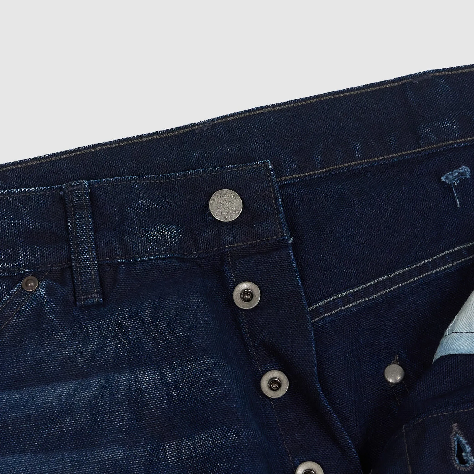 Double RLIndigo Dyed Canvas Workpants sold by DeeCee style product image thumbnail 5