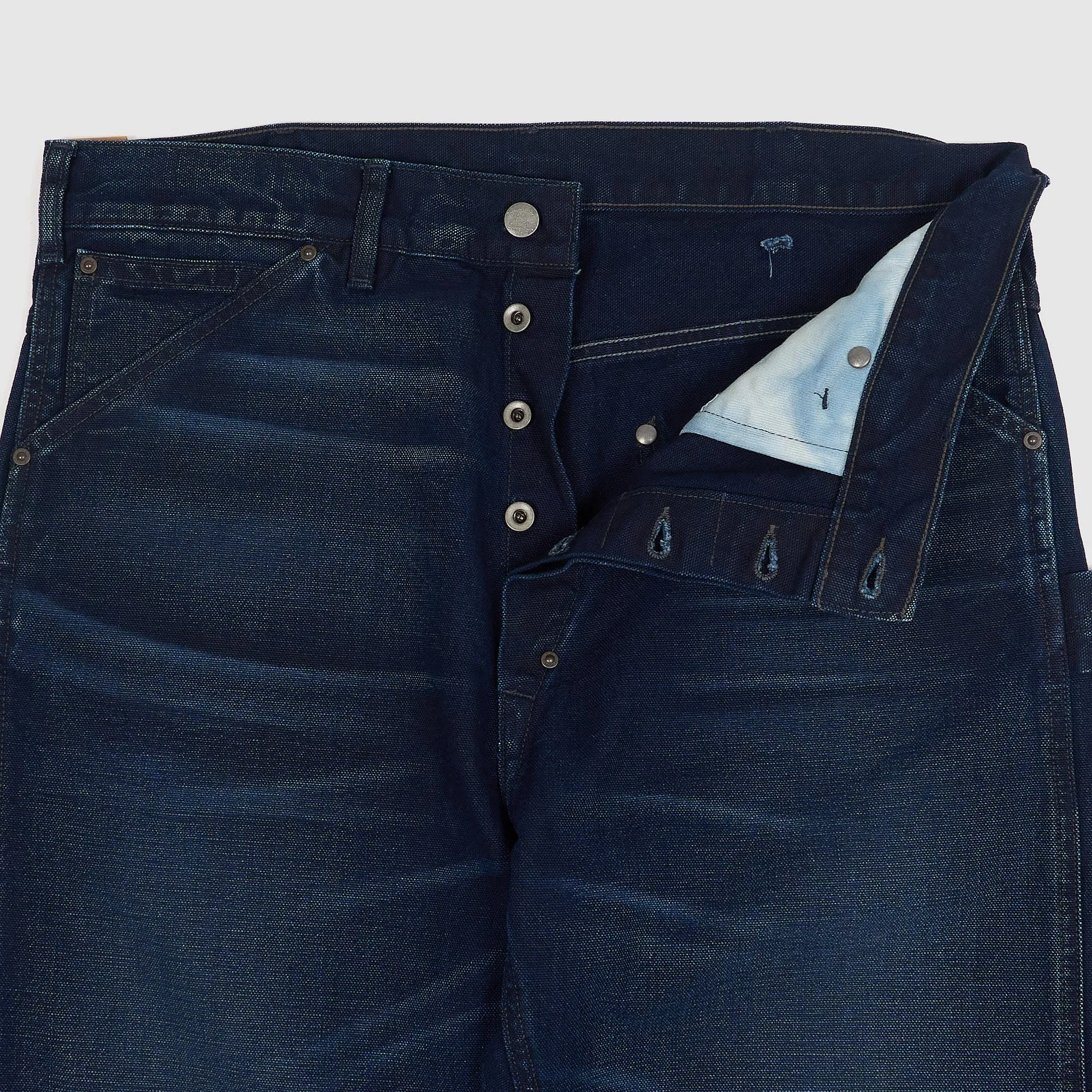Double RLIndigo Dyed Canvas Workpants sold by DeeCee style product image thumbnail 3