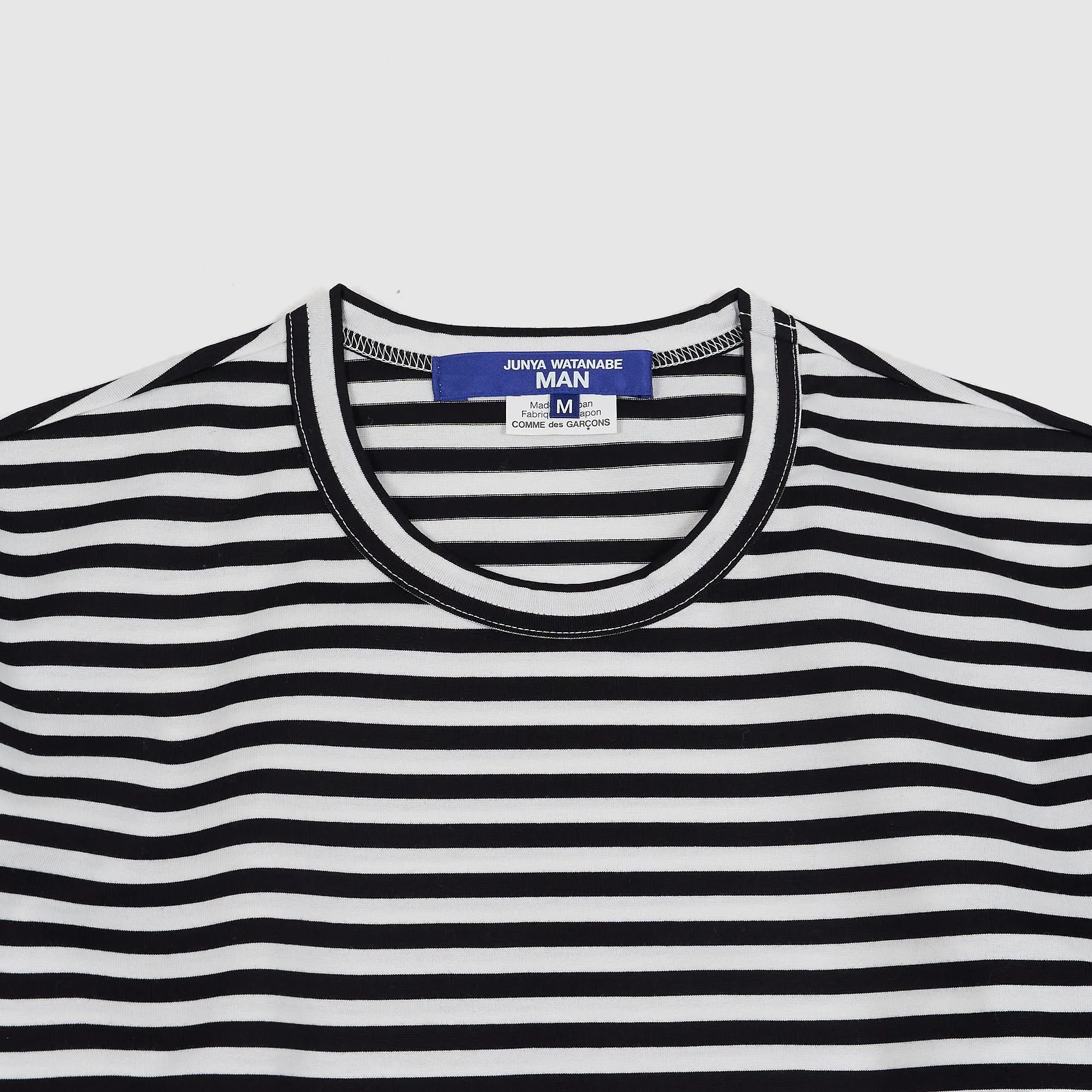 Junya Watanabe MAN Striped Crew Neck Long Sleeve T- Shirt sold by DeeCee style product image thumbnail 2