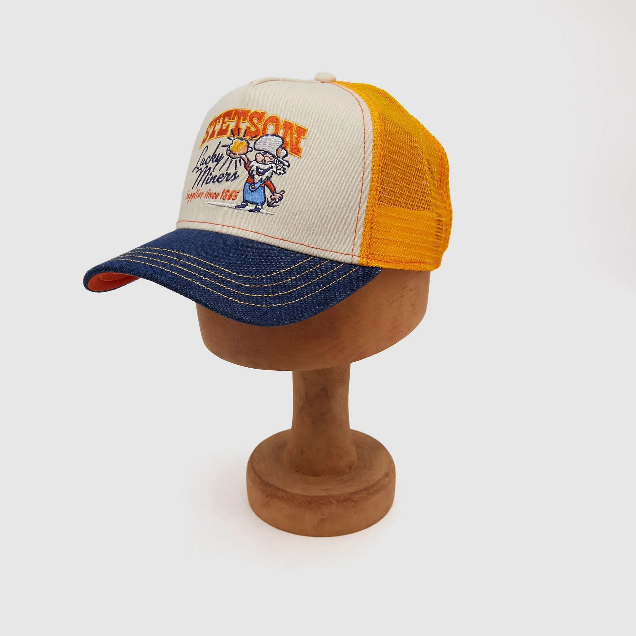 Stetson Lucky Miners Trucker Cap sold by DeeCee style